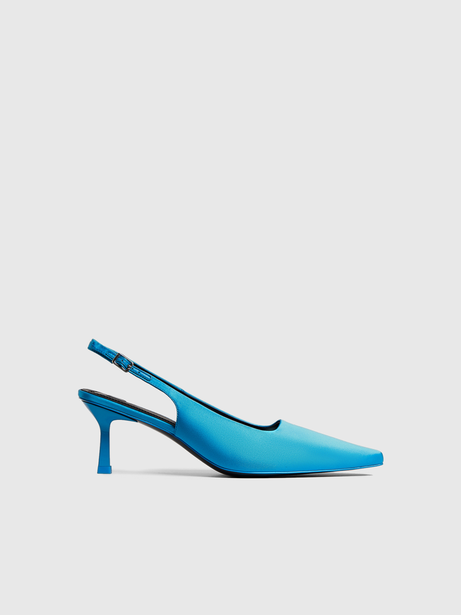 Туфли Slingback из шелка