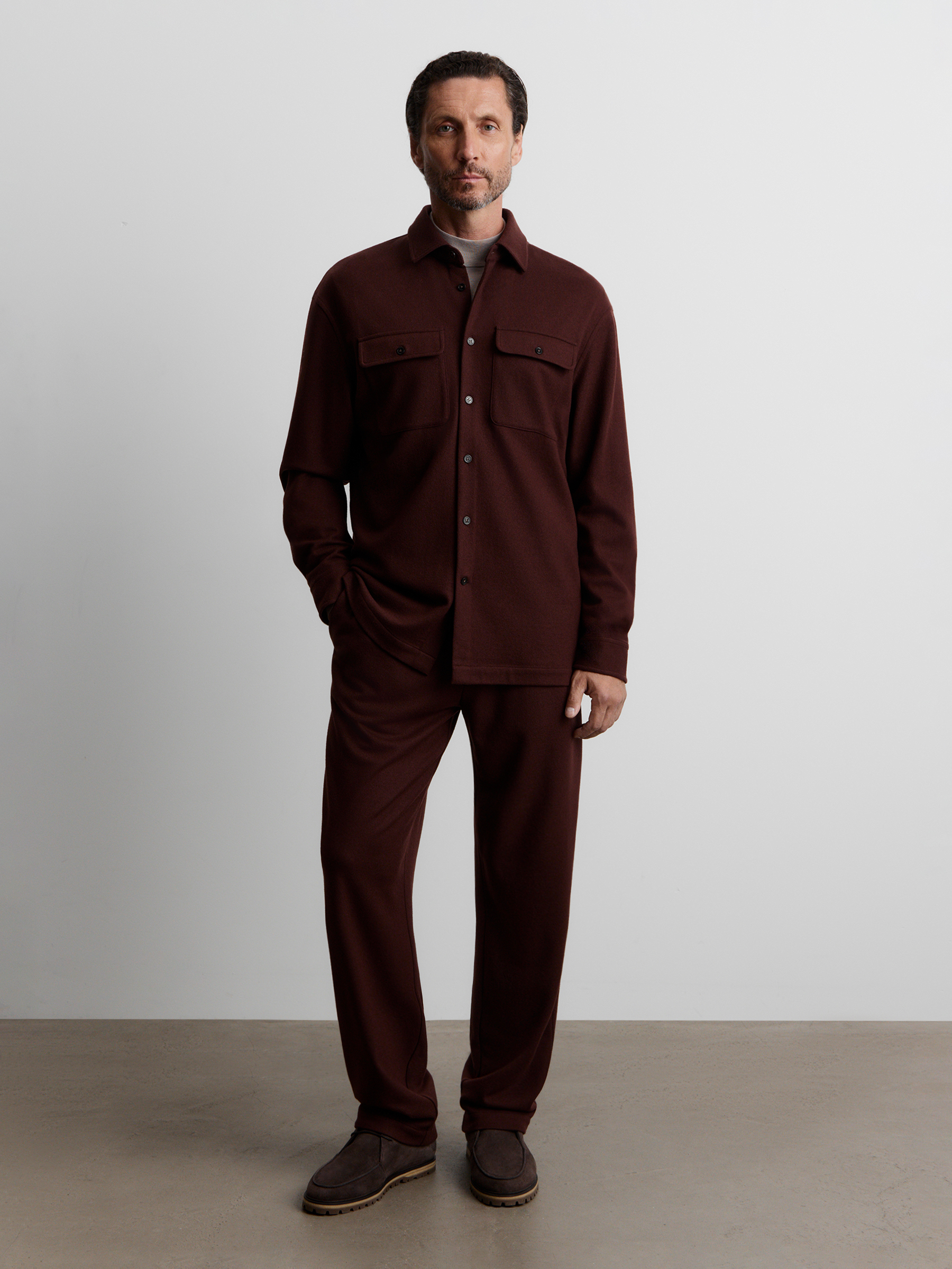 Брюки из шерсти