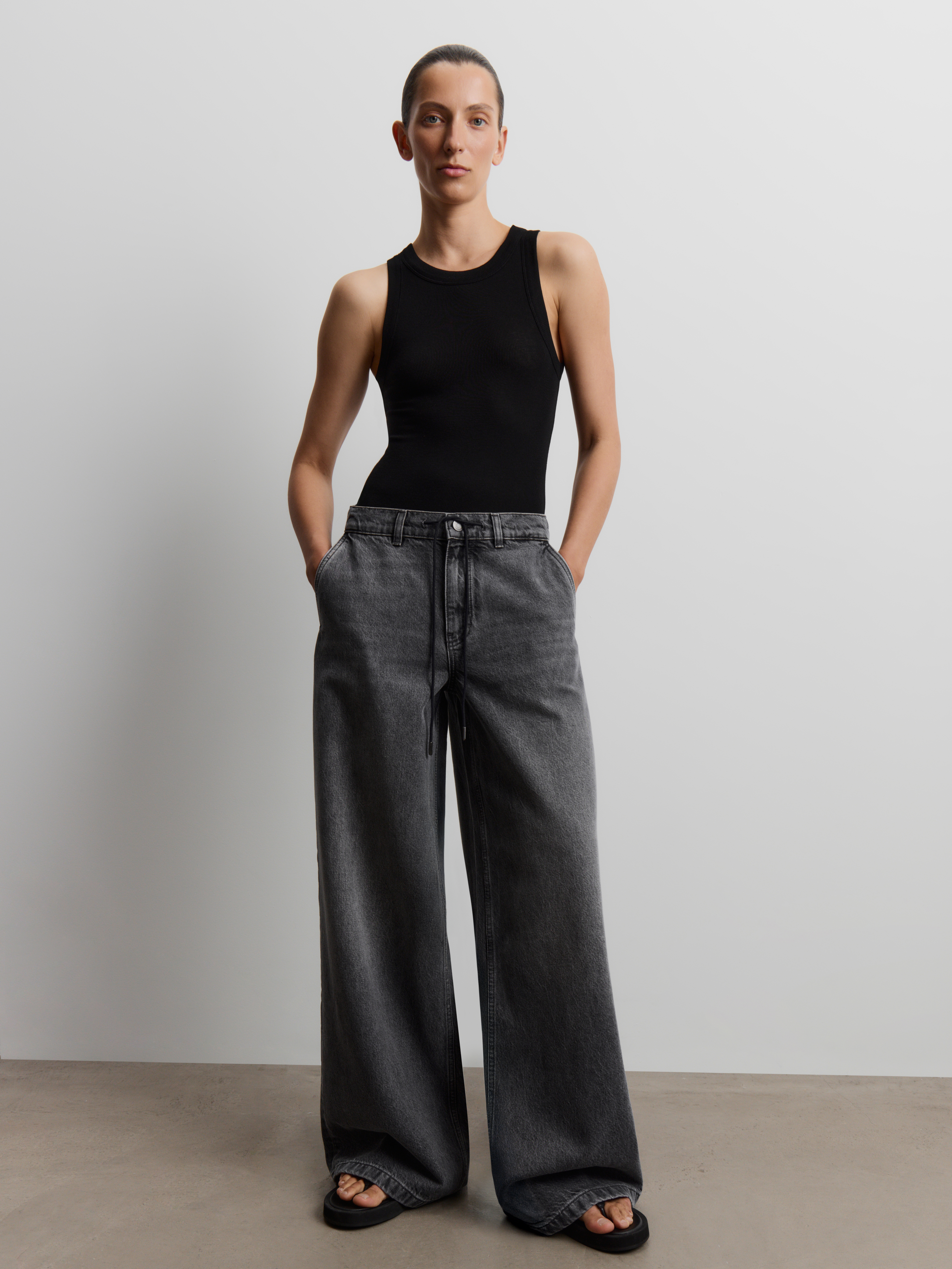 Джинсы Wide Leg 433