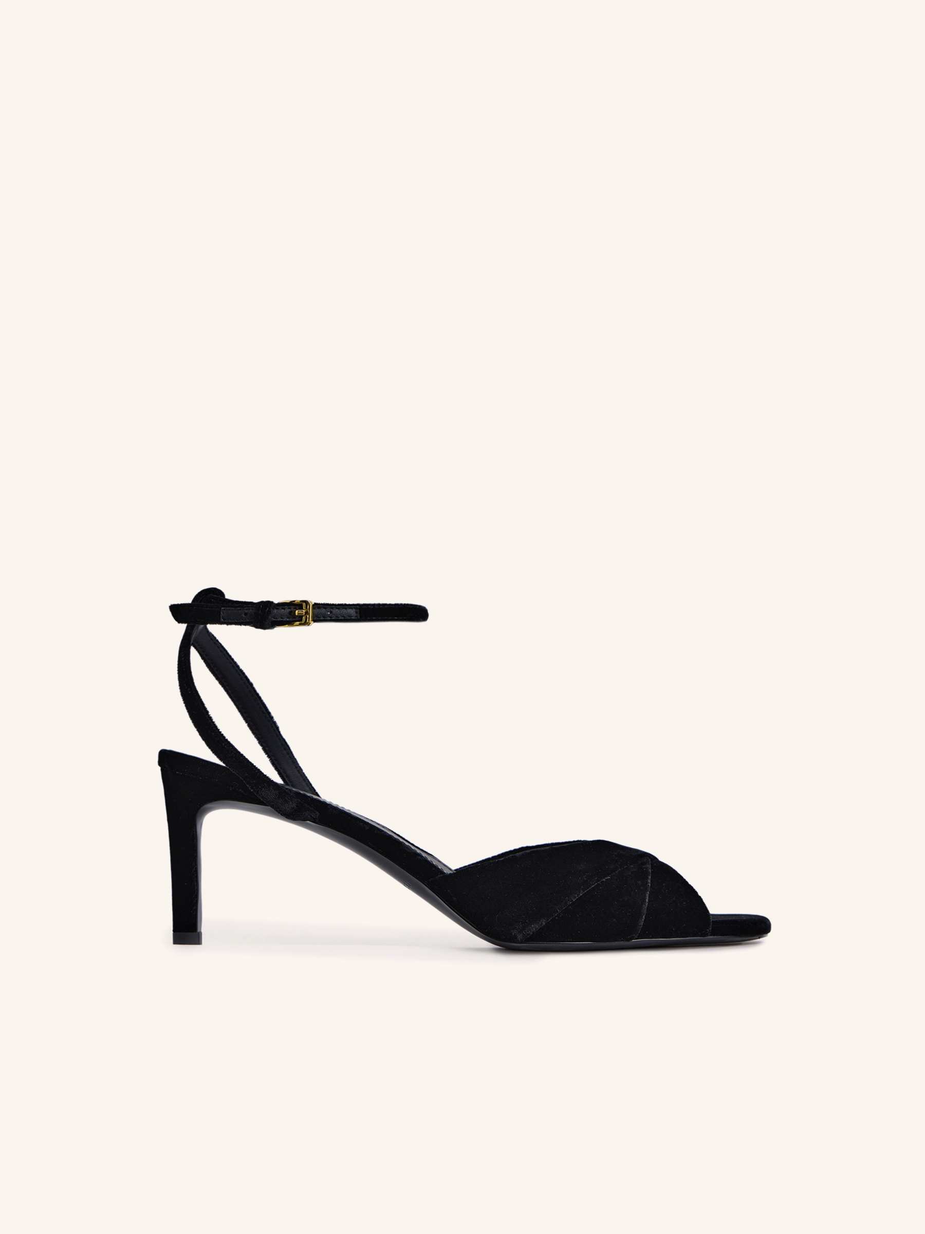 Босоножки Twist из бархата