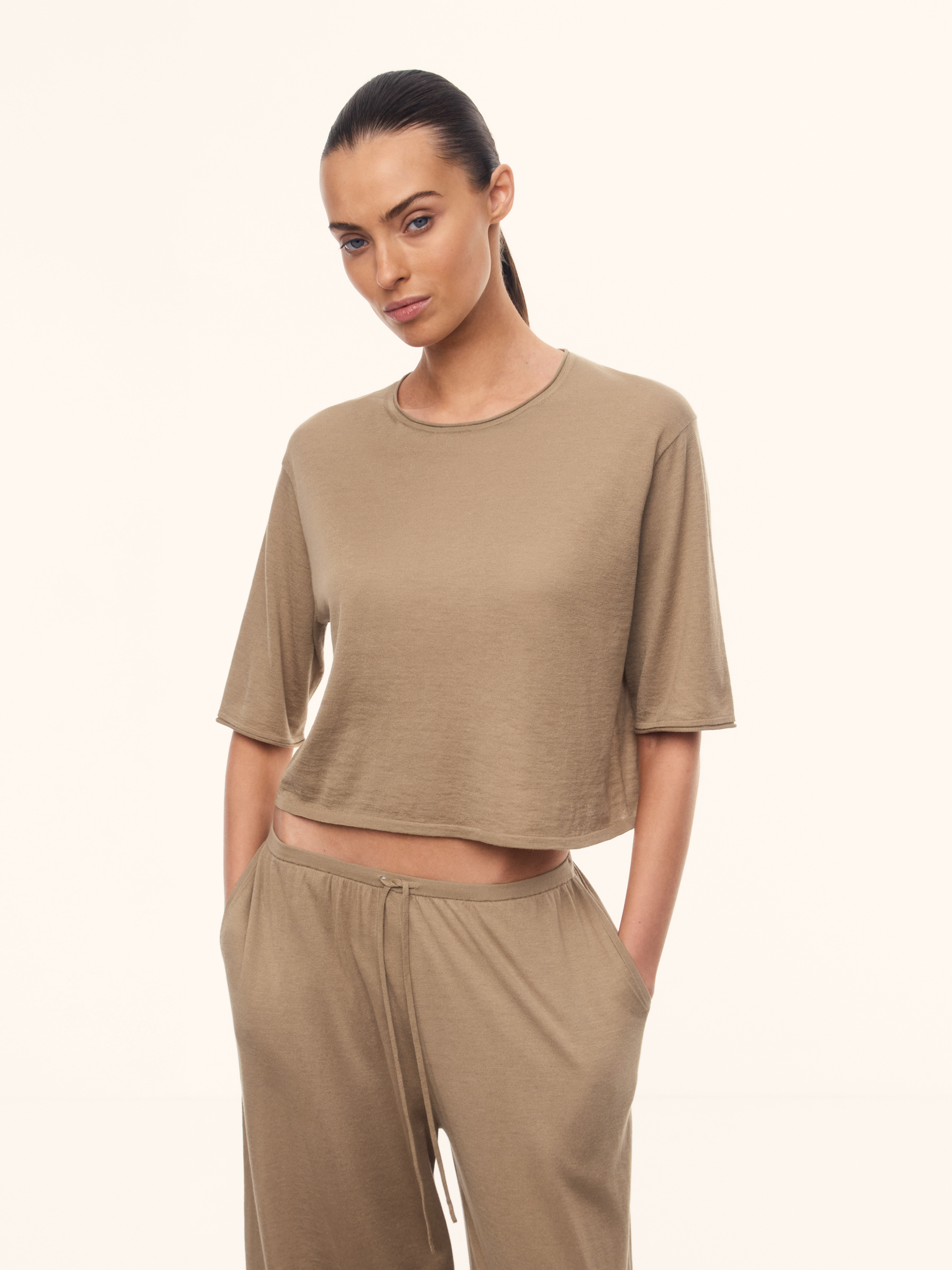 Футболка Mei из шелка и хлопка