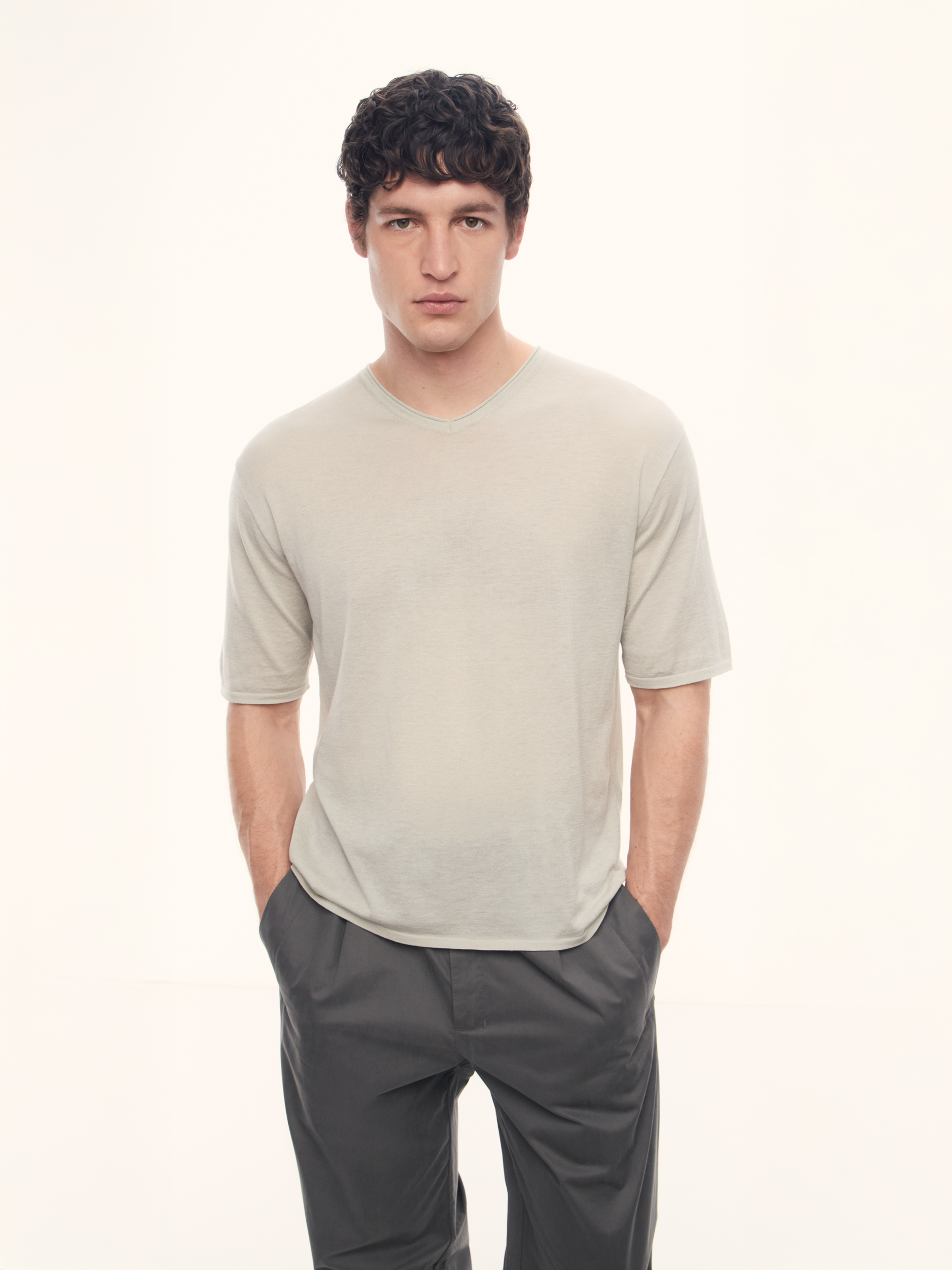 Джемпер Brad из шелка и хлопка