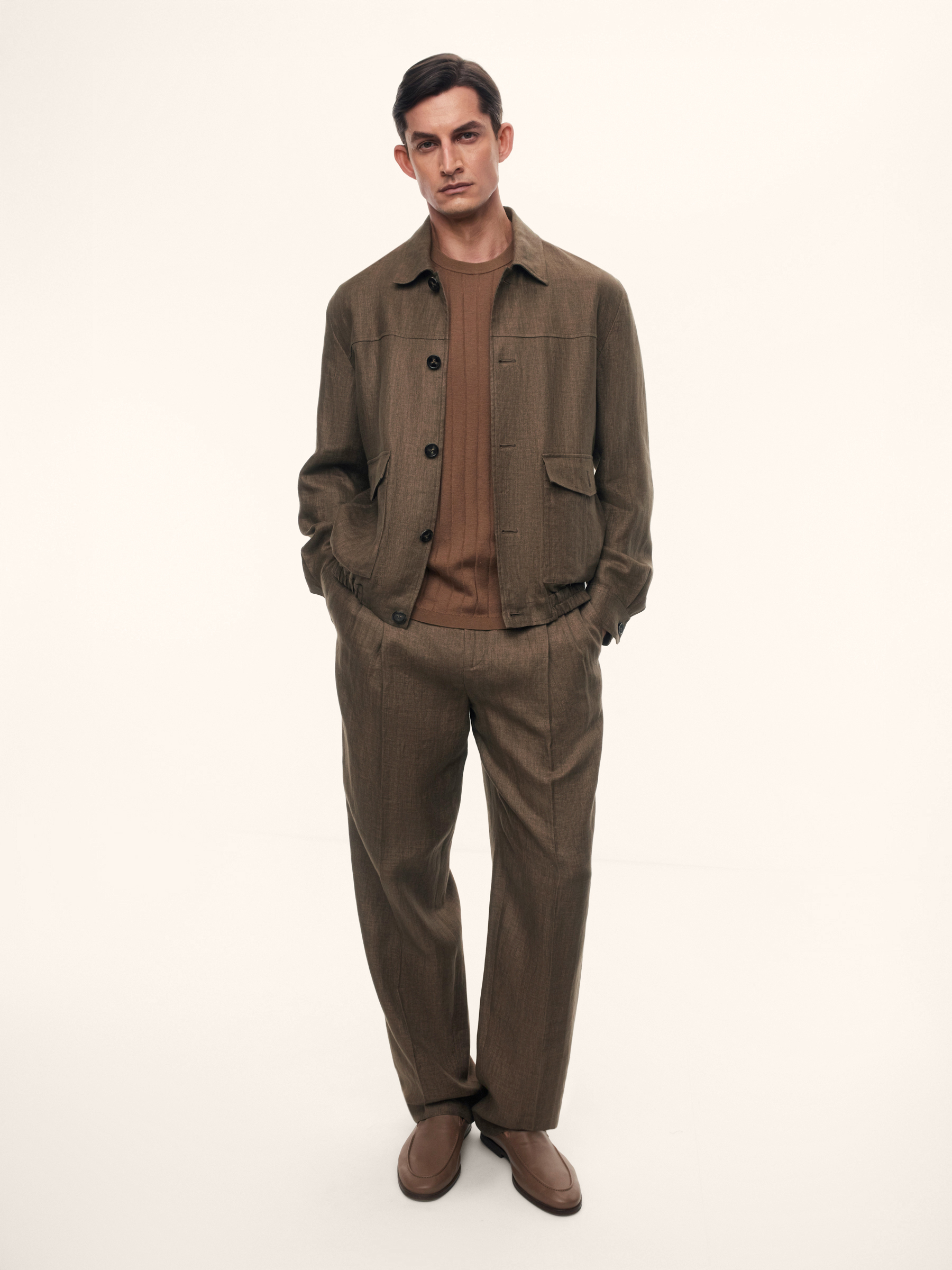 Брюки Westminster из плотного льна