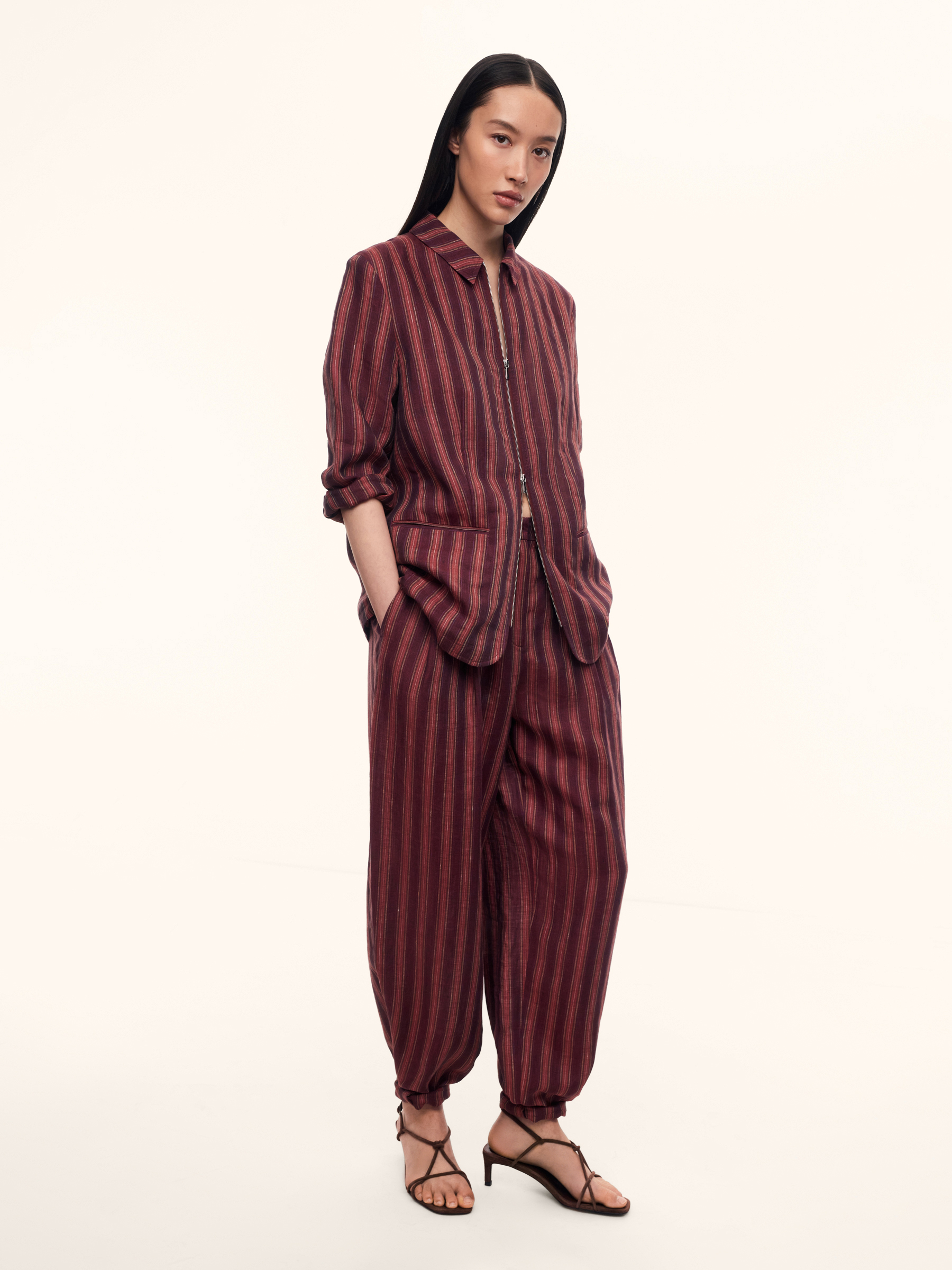 Брюки Sorbet из тонкого льна