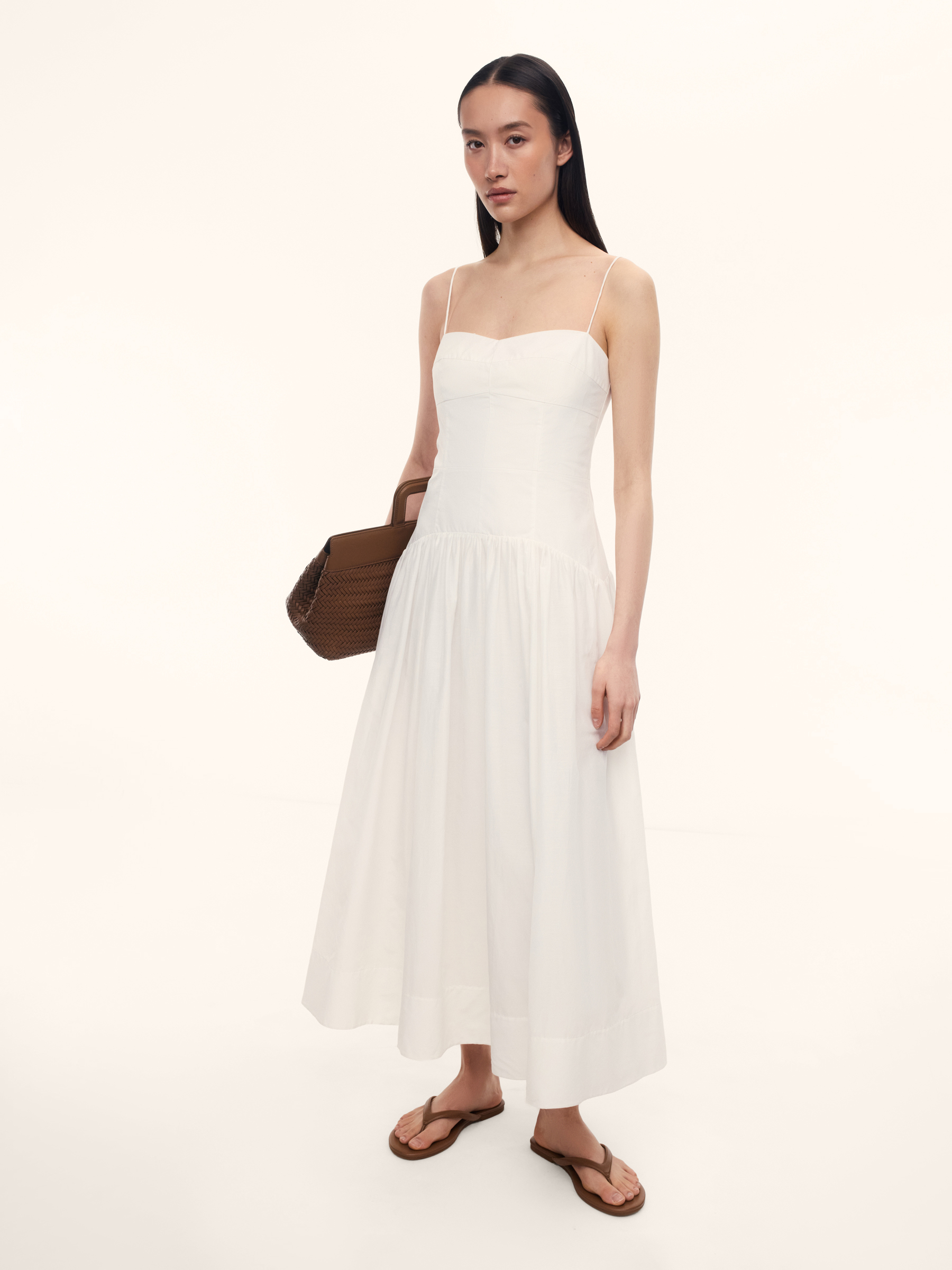 Платье Provence из хлопка и шелка