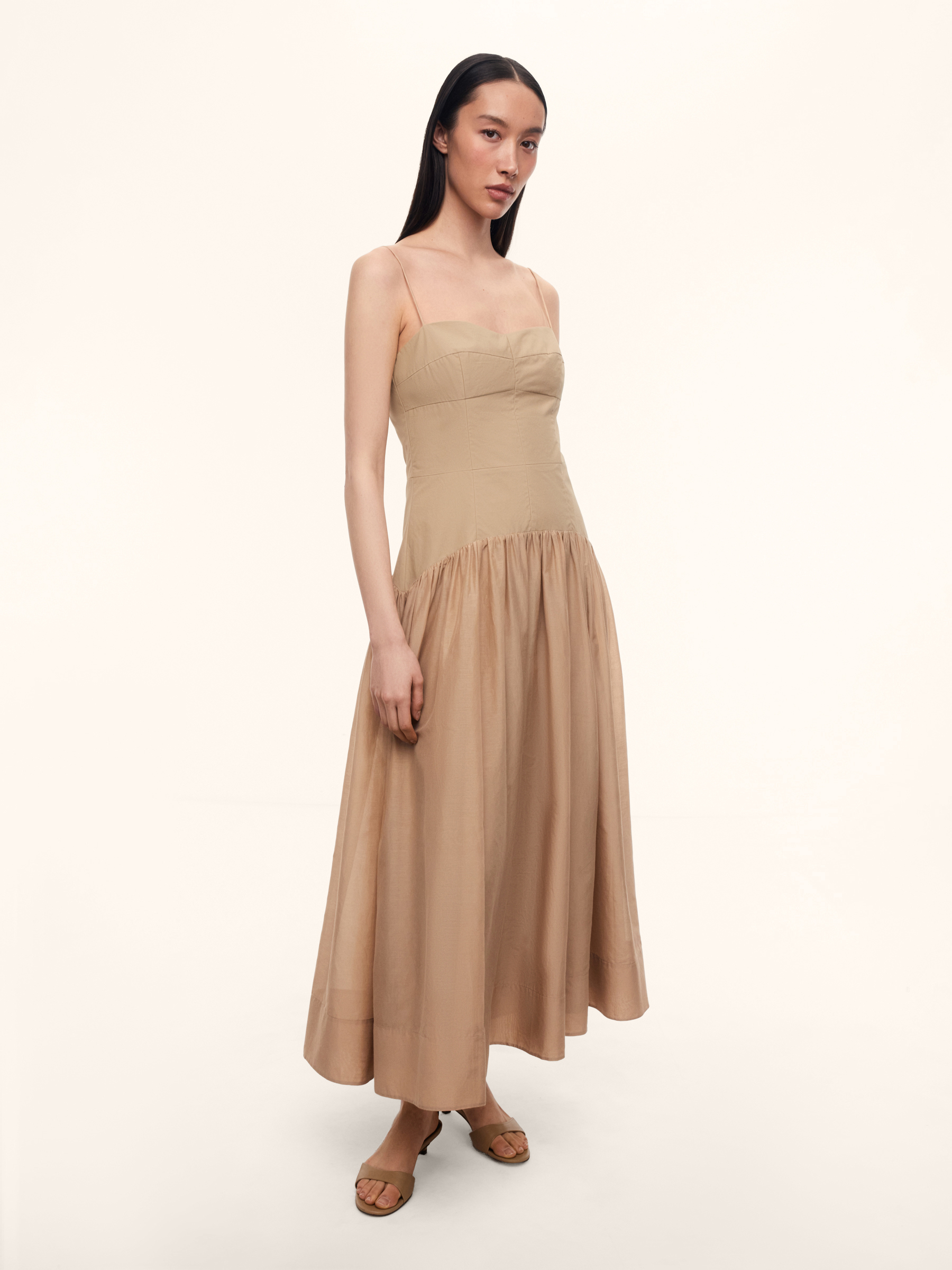 Платье Provence из хлопка и шелка