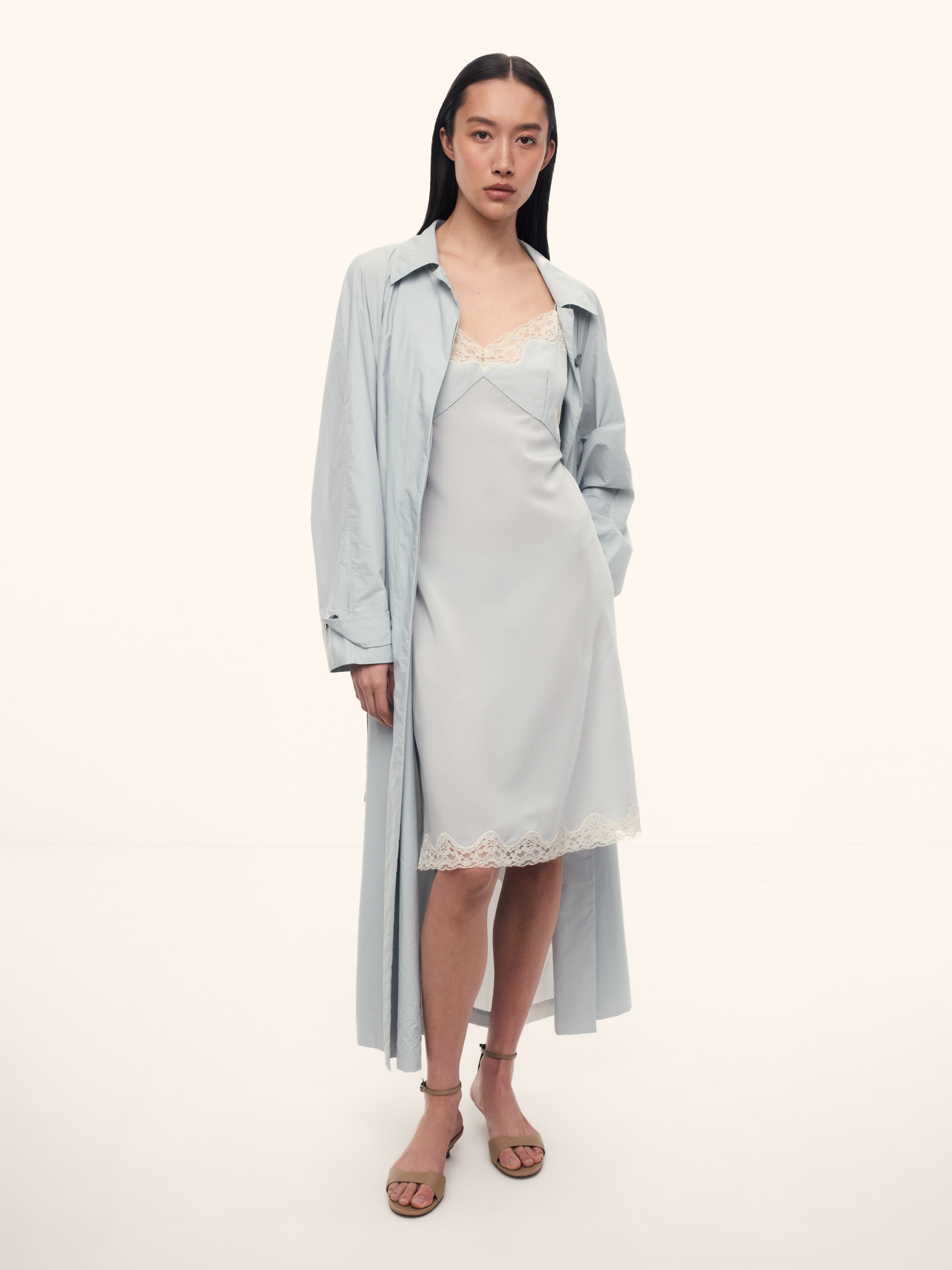 Платье Michelle из шелка и кружева