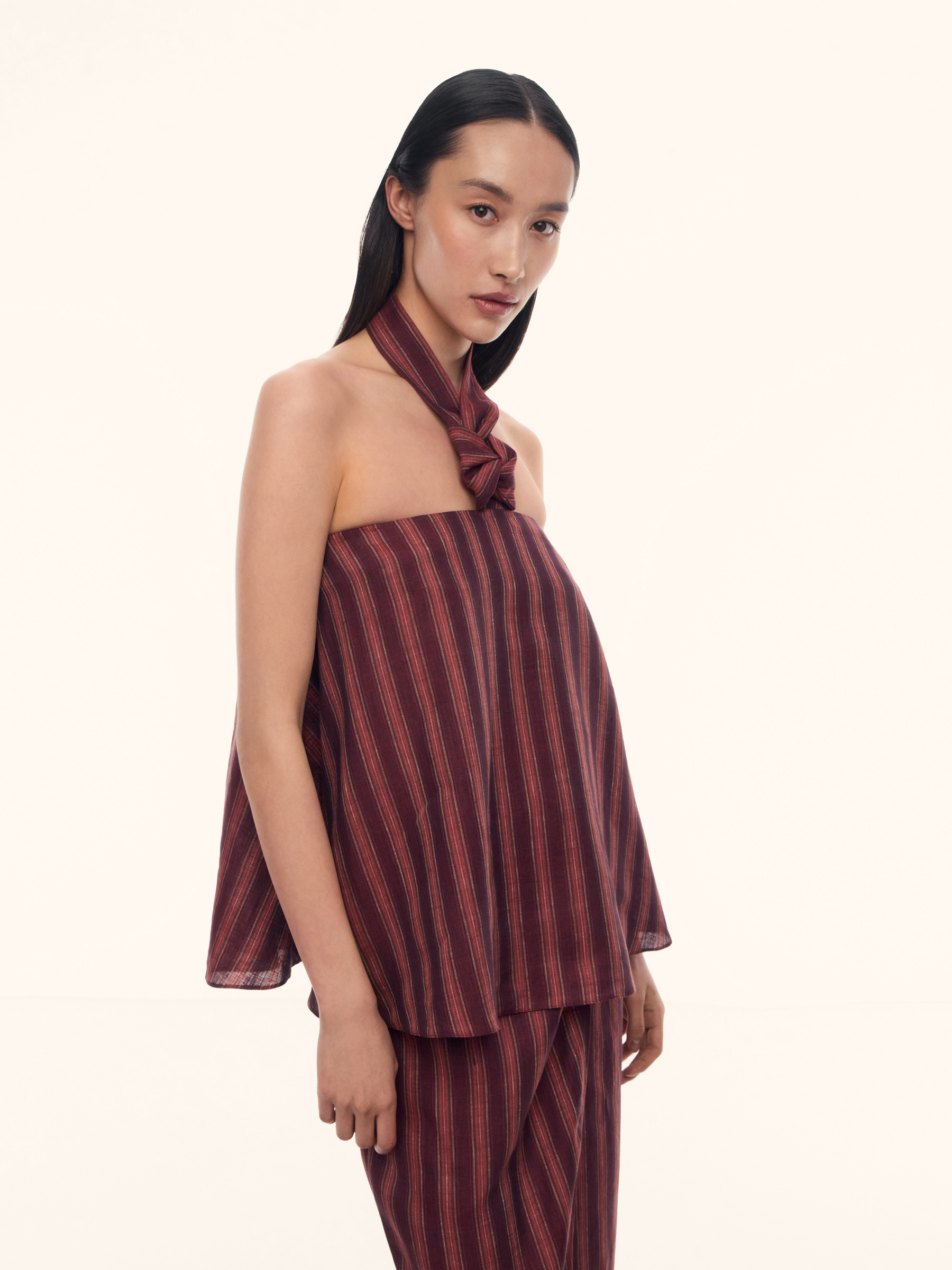 Топ Sorbet из тонкого льна