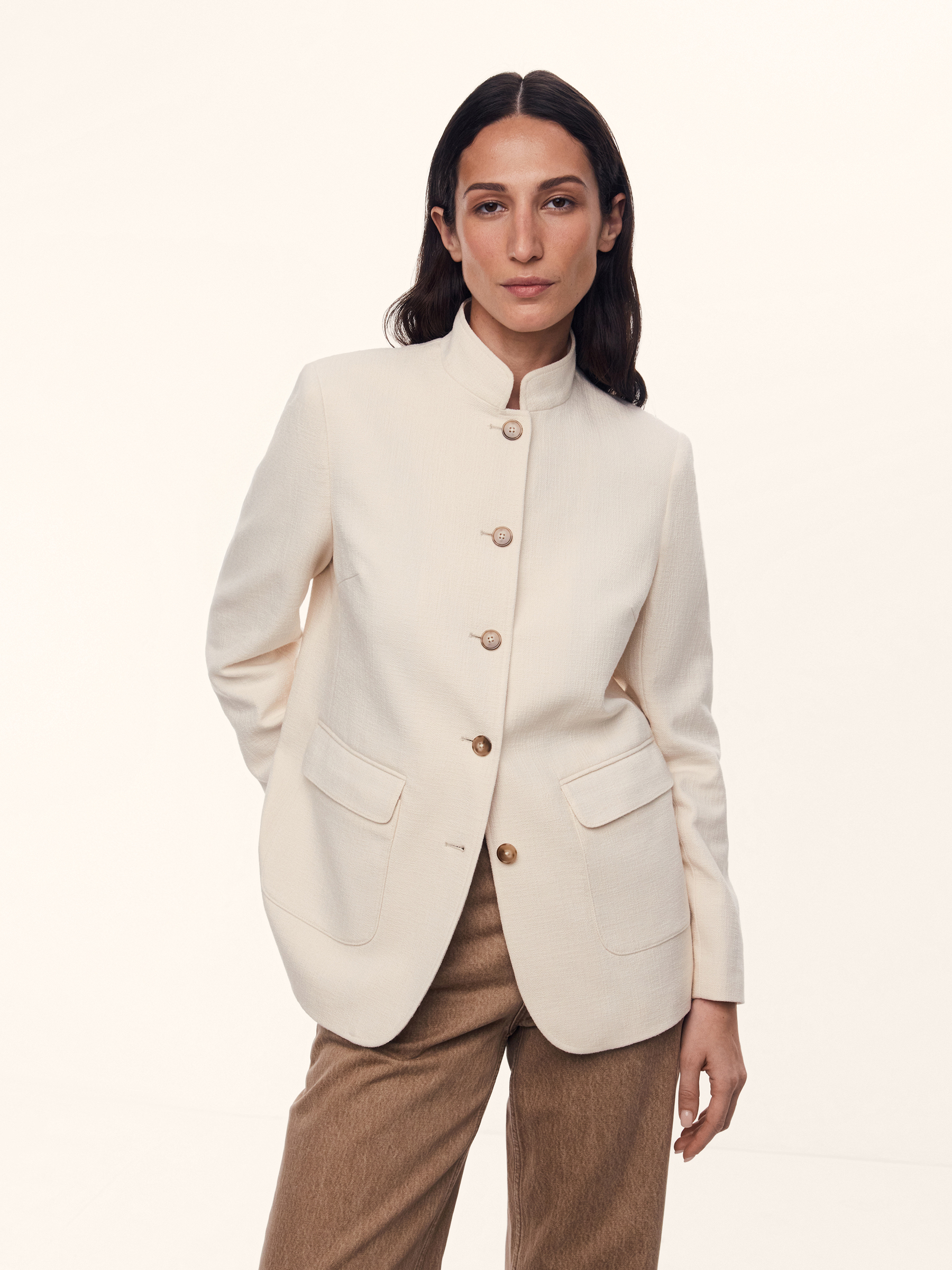 Жакет Iman из фактурного хлопка