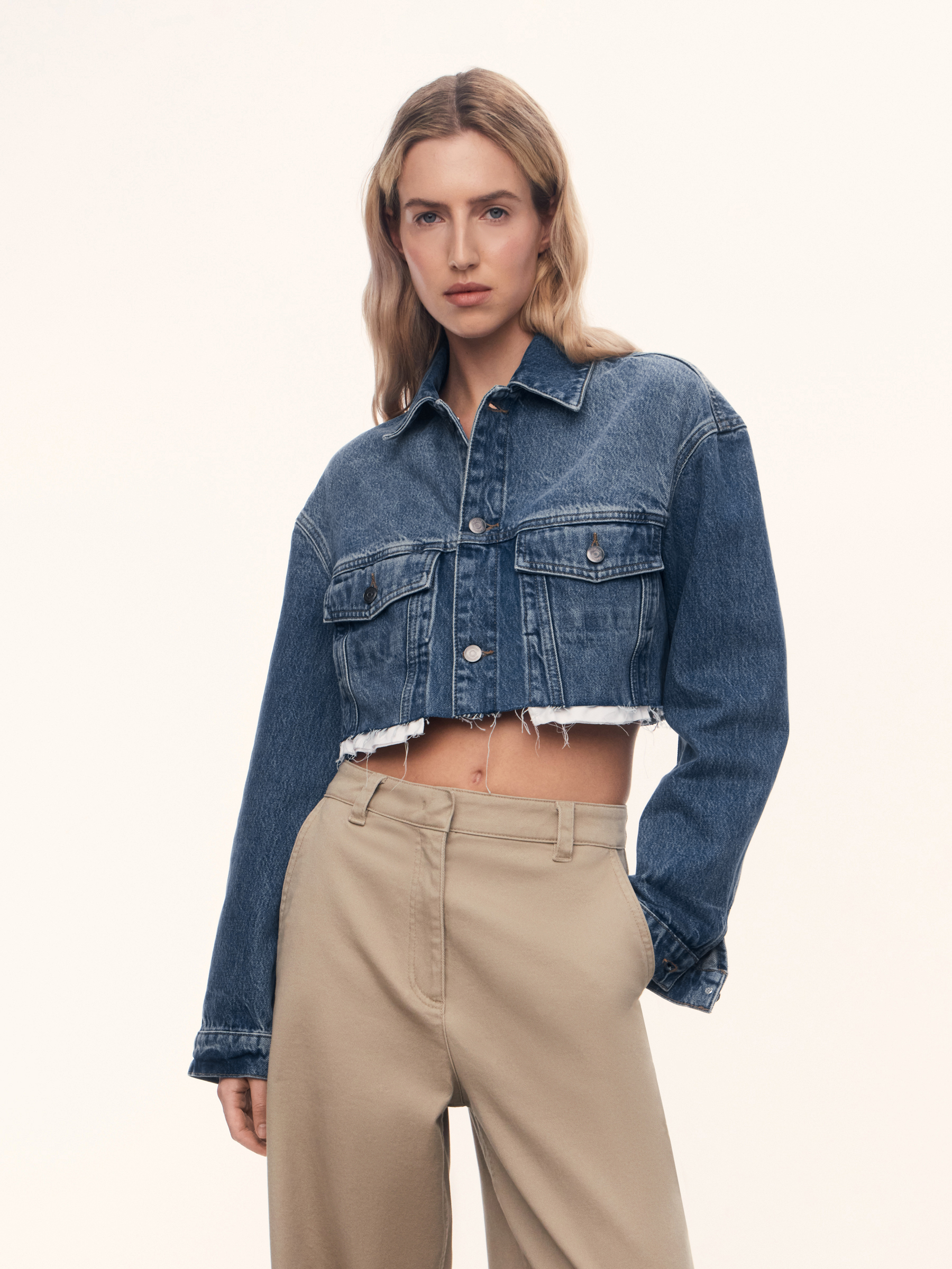 Куртка из денима