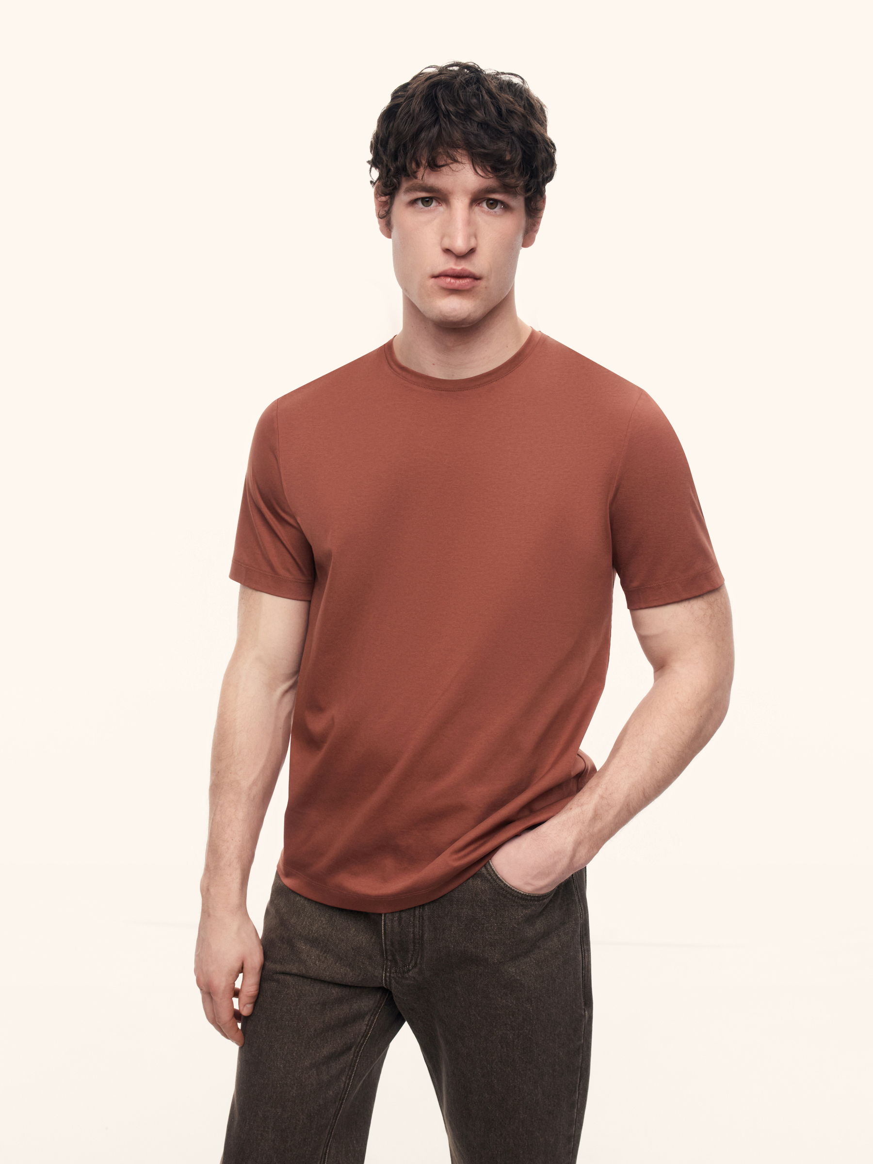 Футболка Shimmer из мерсеризованного хлопка