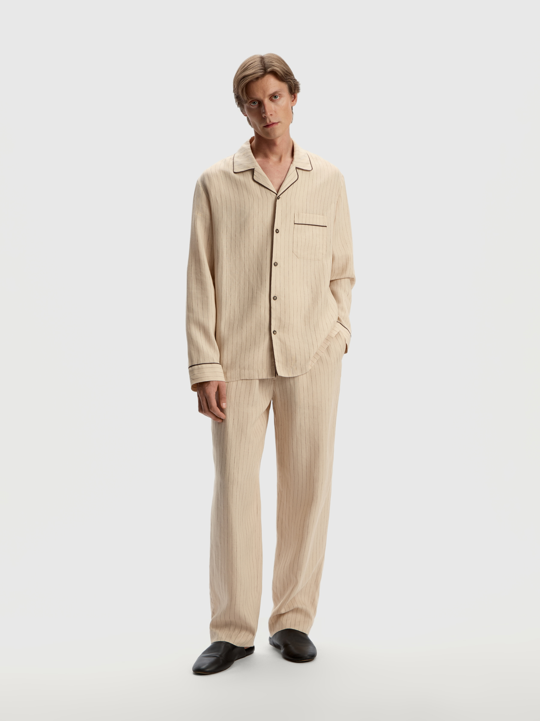 Рубашка с брюками льняные