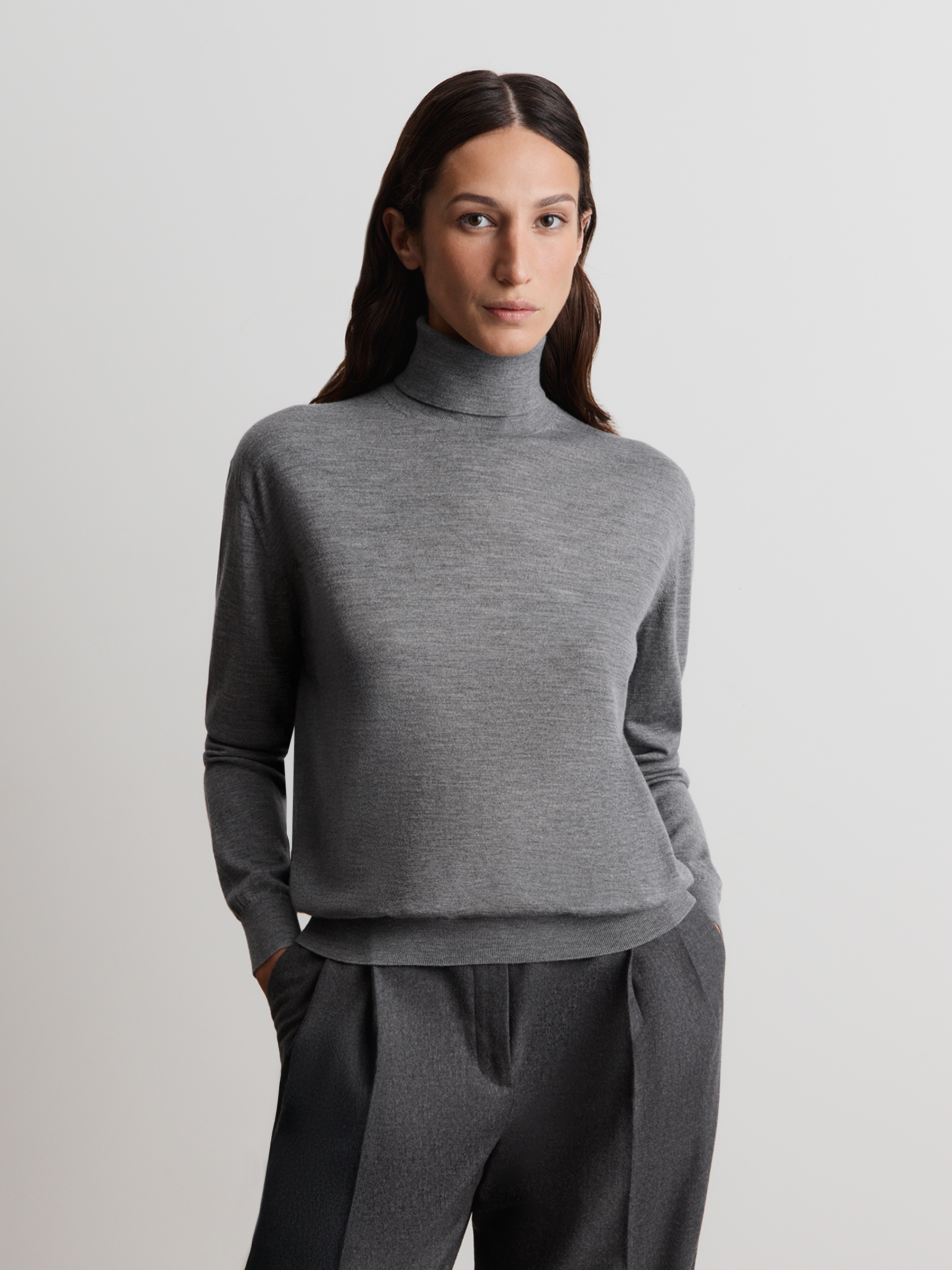 Водолазка из шерсти мериноса