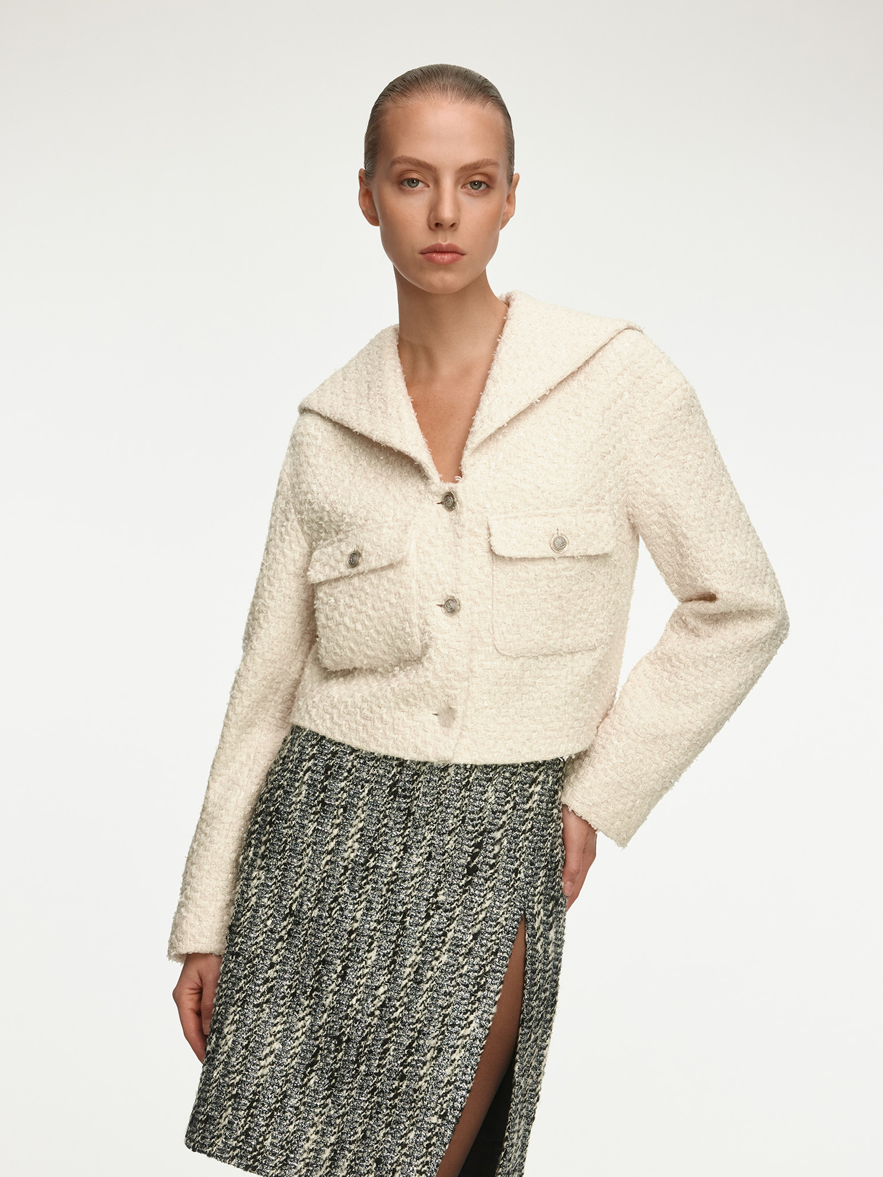 Жакет из твида