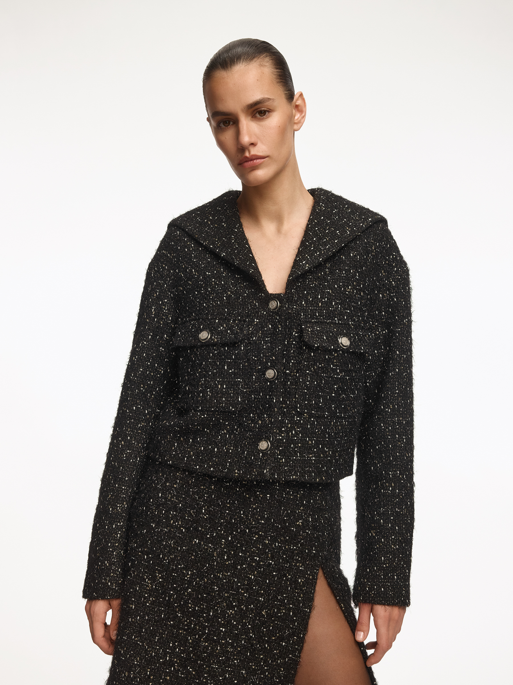 Жакет из твида