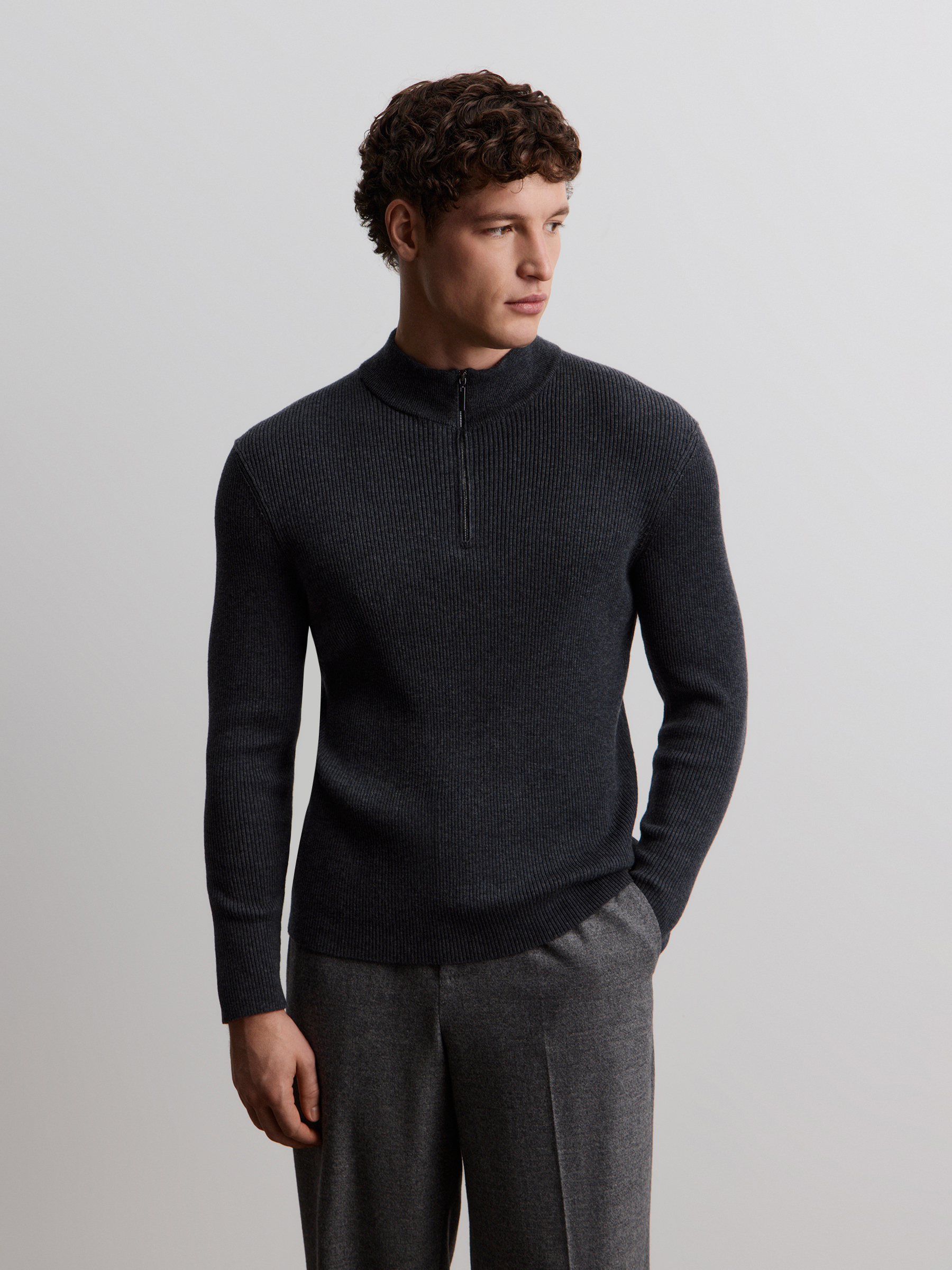 Джемпер из шерсти мериноса