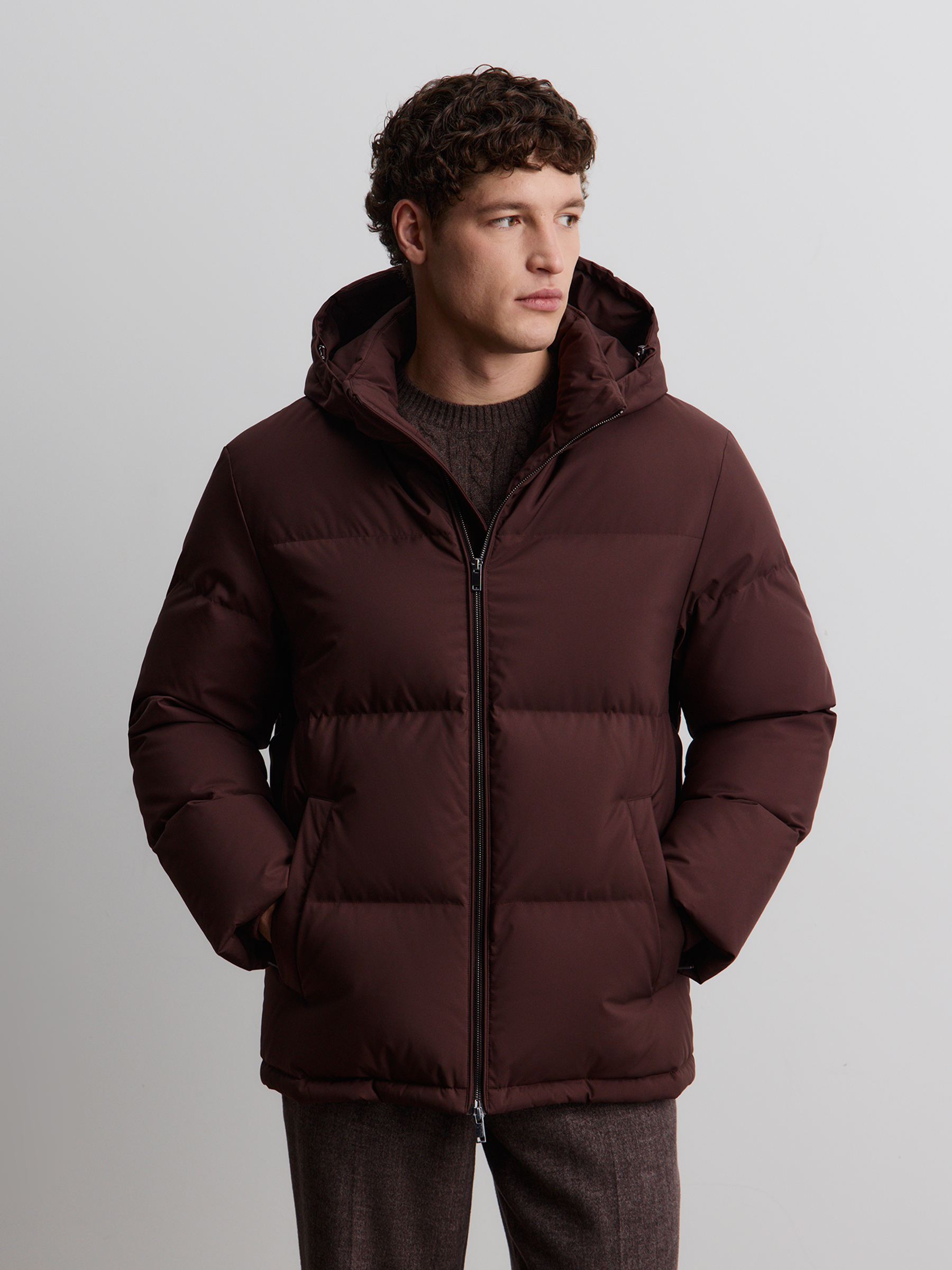 Пуховик Onega с капюшоном