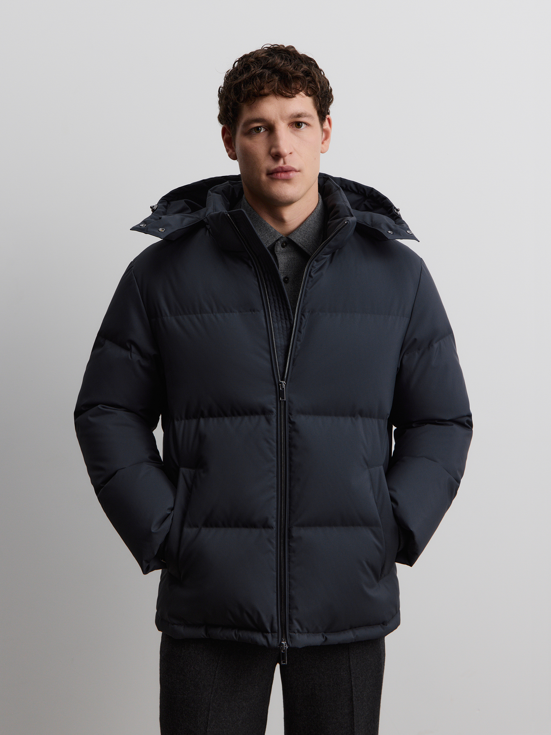 Пуховик Onega с капюшоном