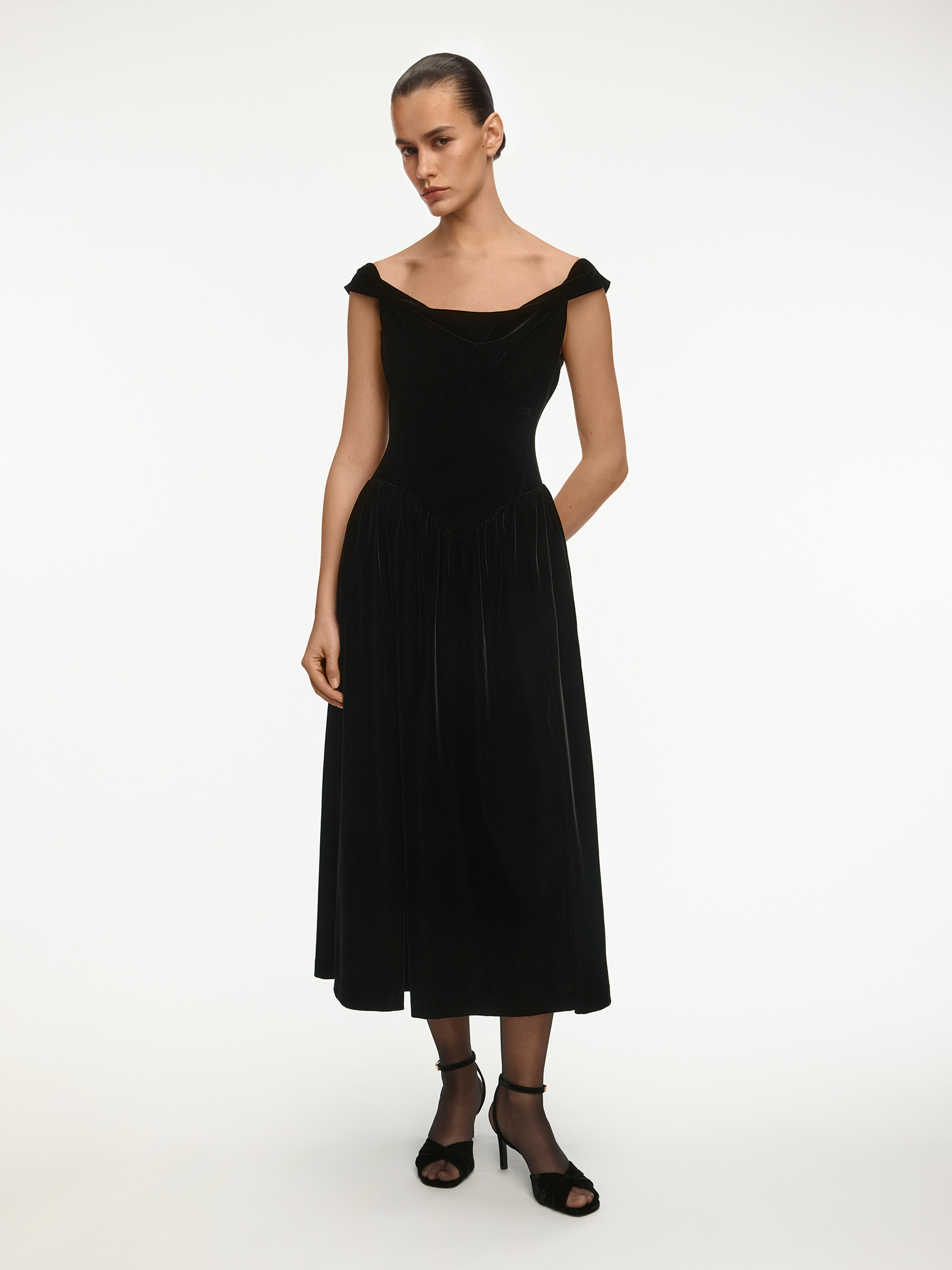 Платье Premiere из японского бархата