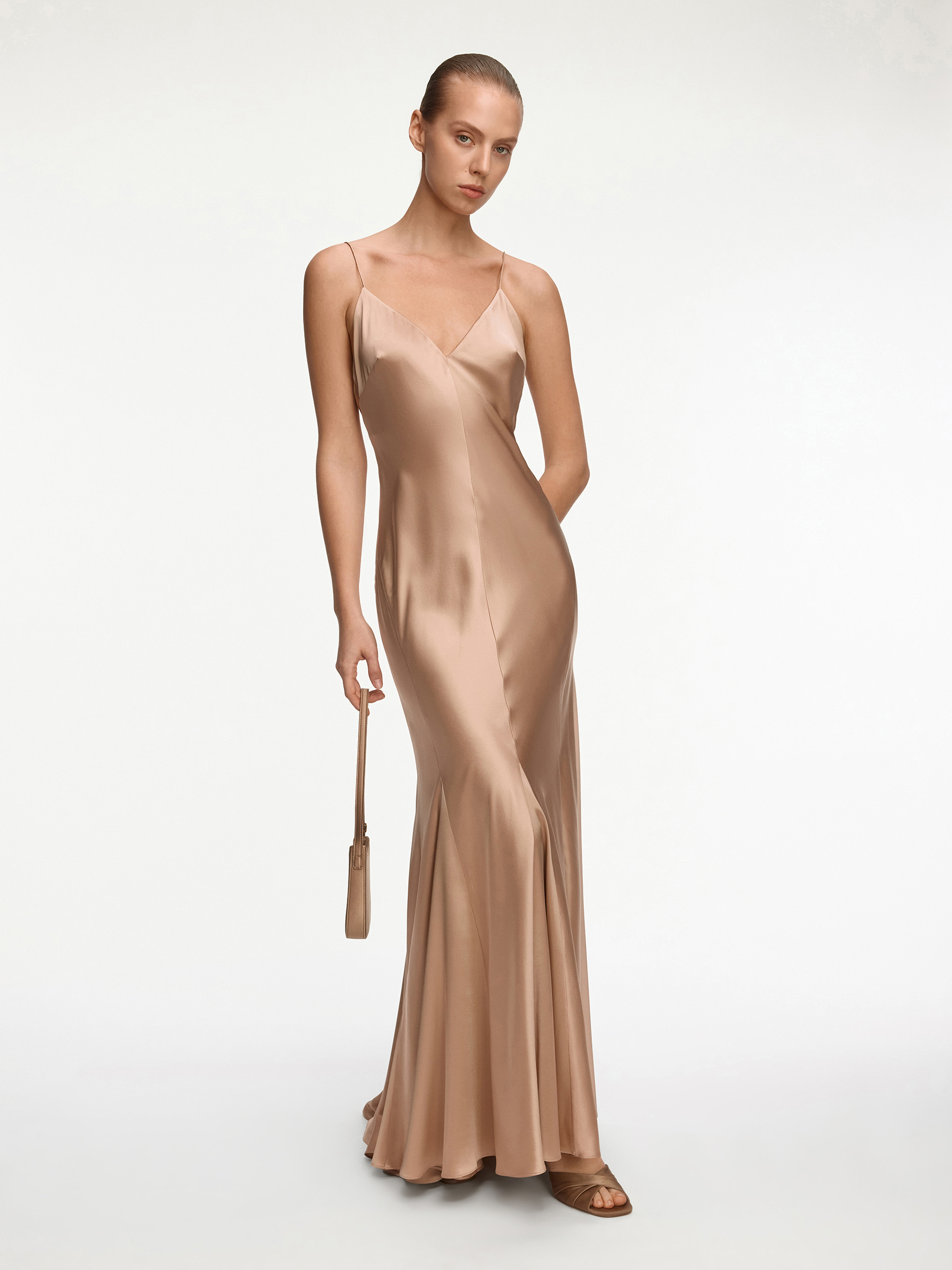 Платье Ava из шелка Mullberry