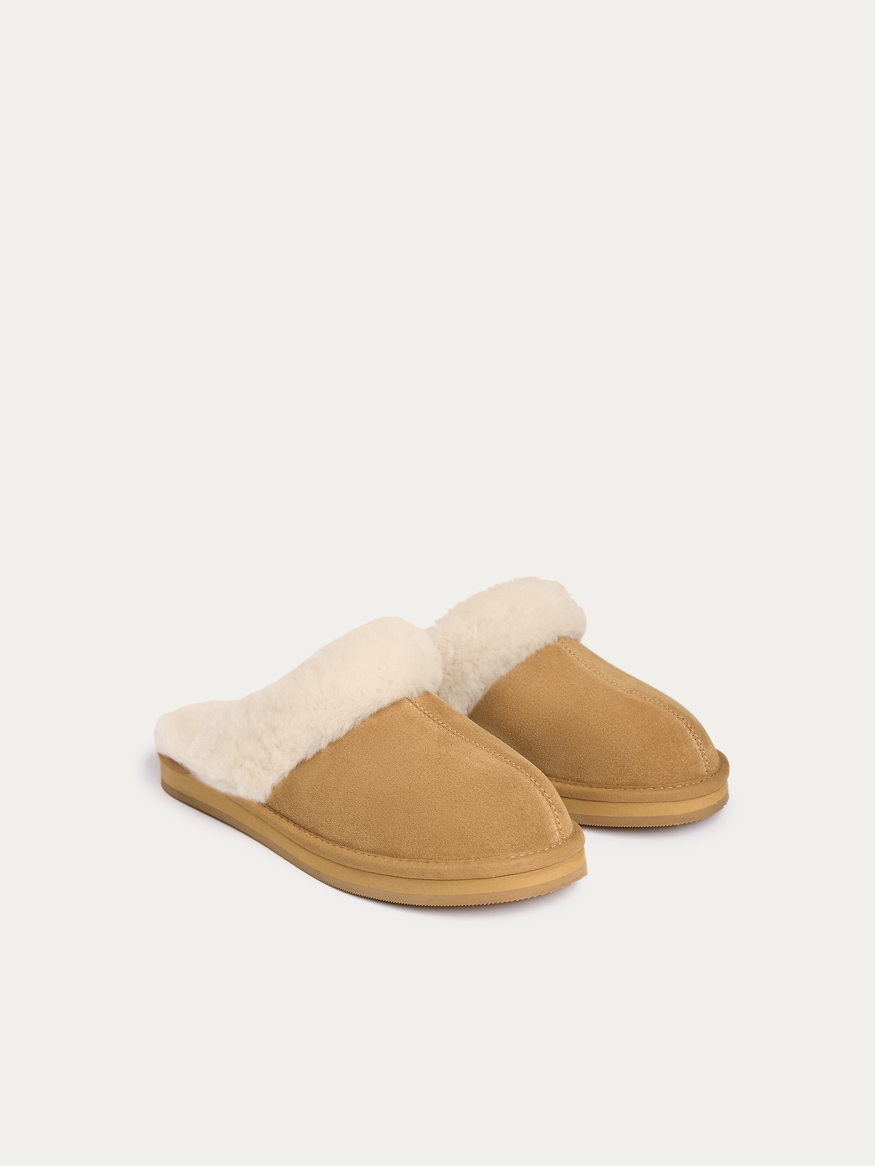 Мюли Home из овчины