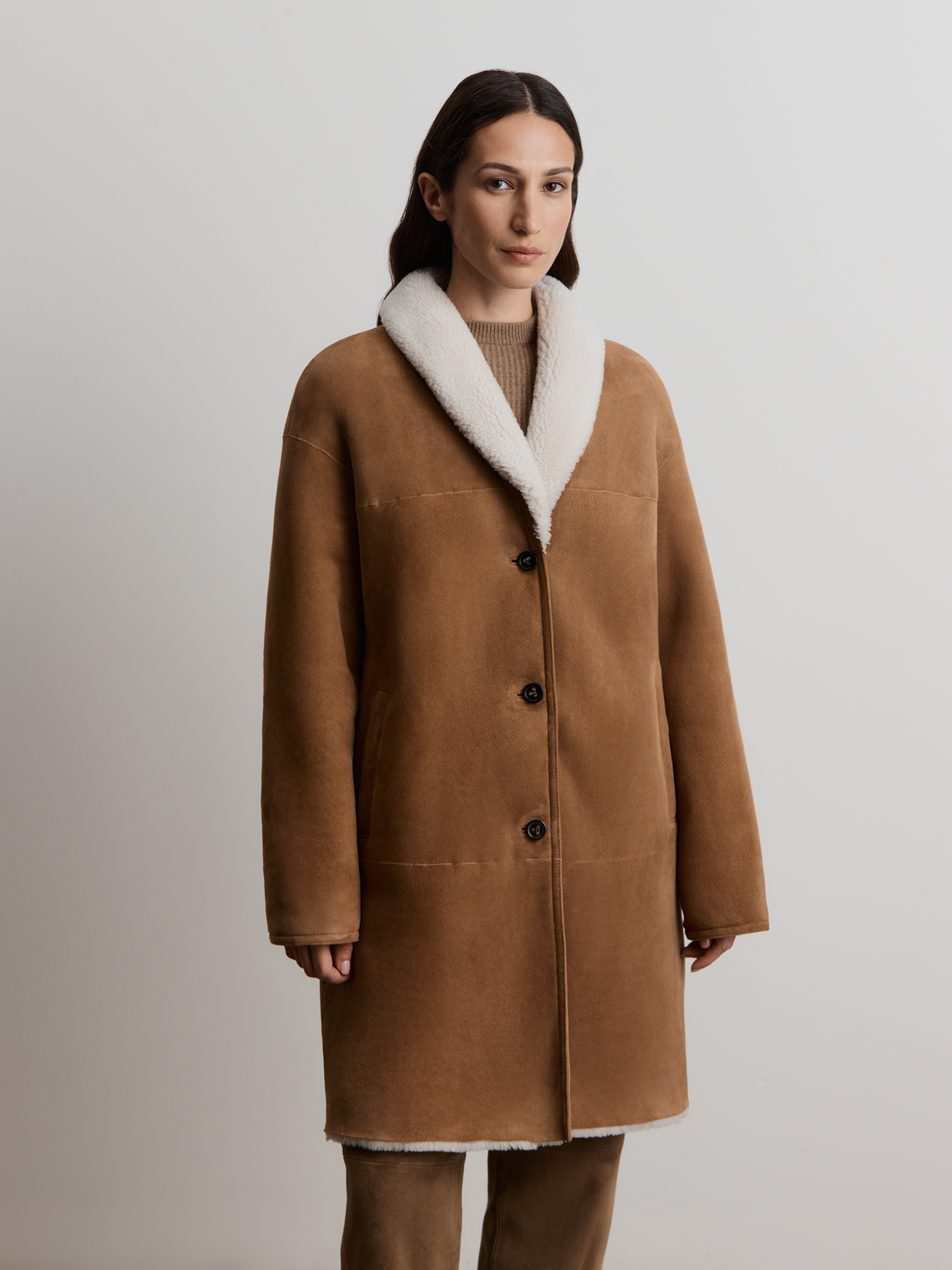 Дубленка из мягкой овчины