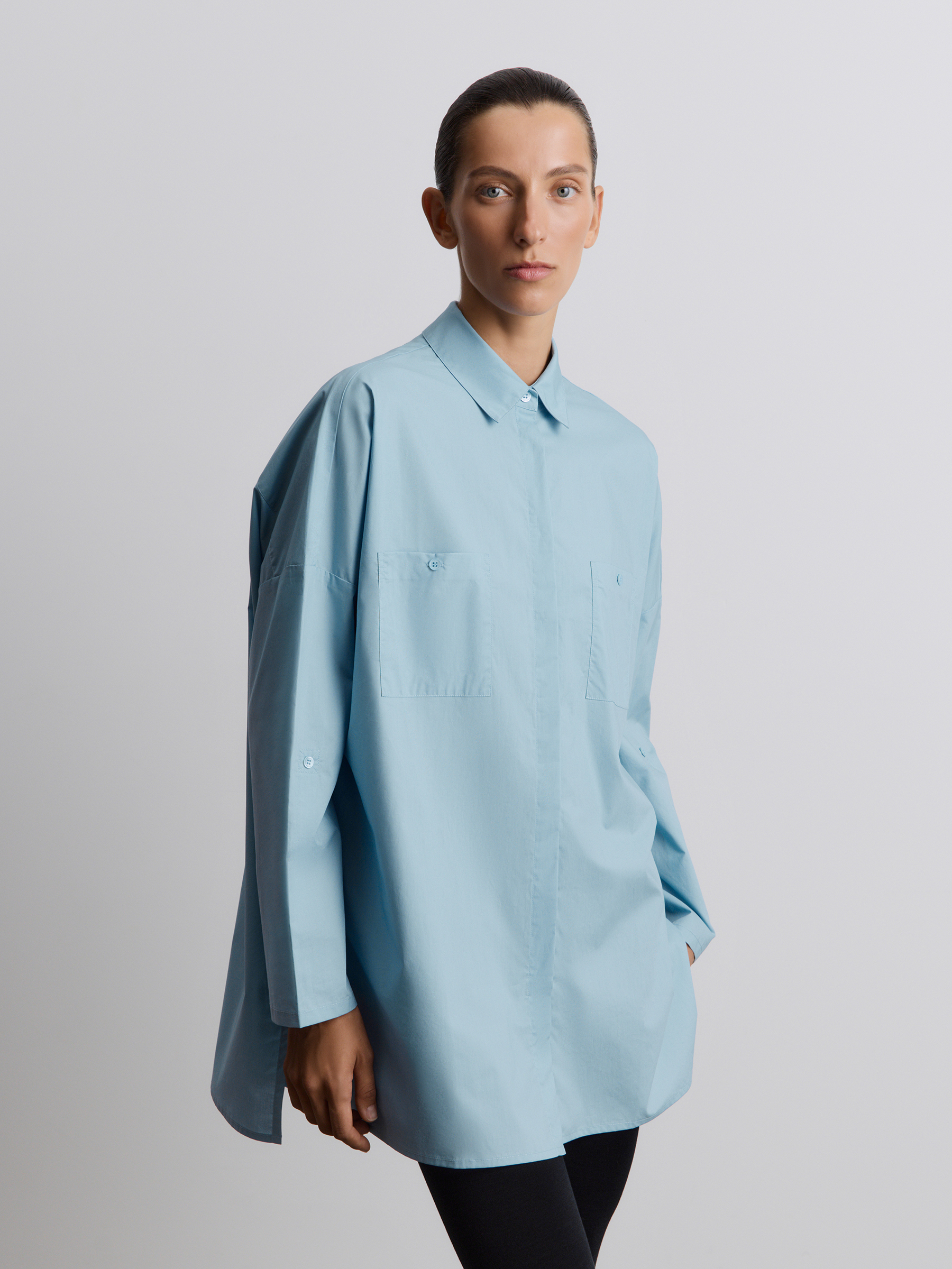 Рубашка с карманами