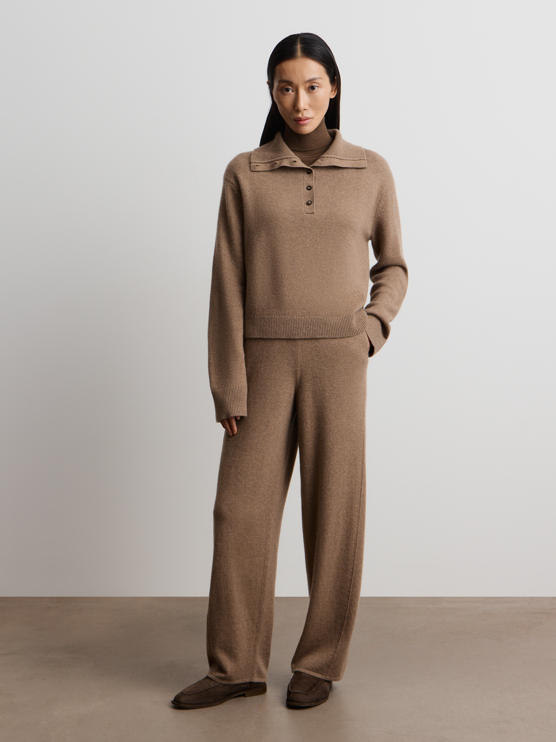 Брюки Grandpa’s из кашемира