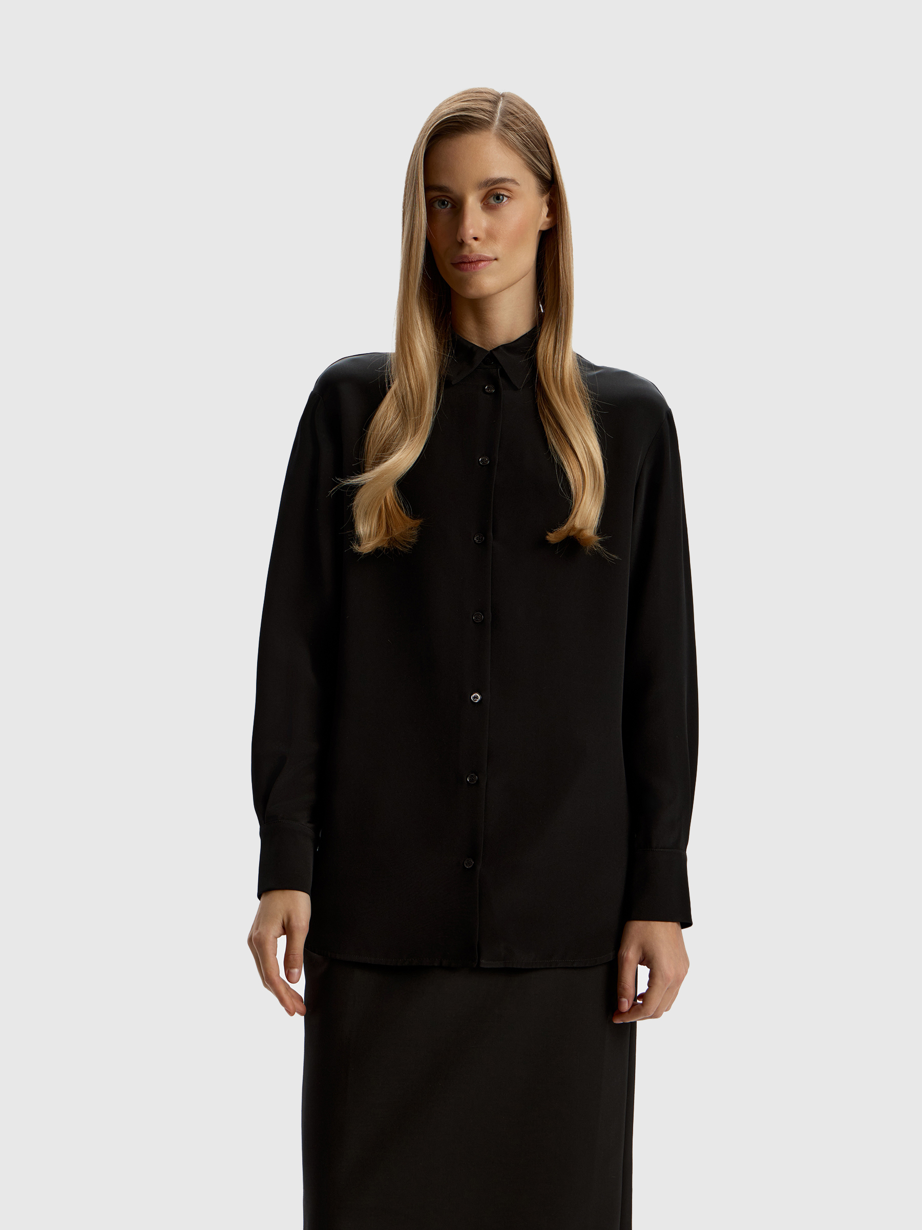 Рубашка из шелка Mulberry