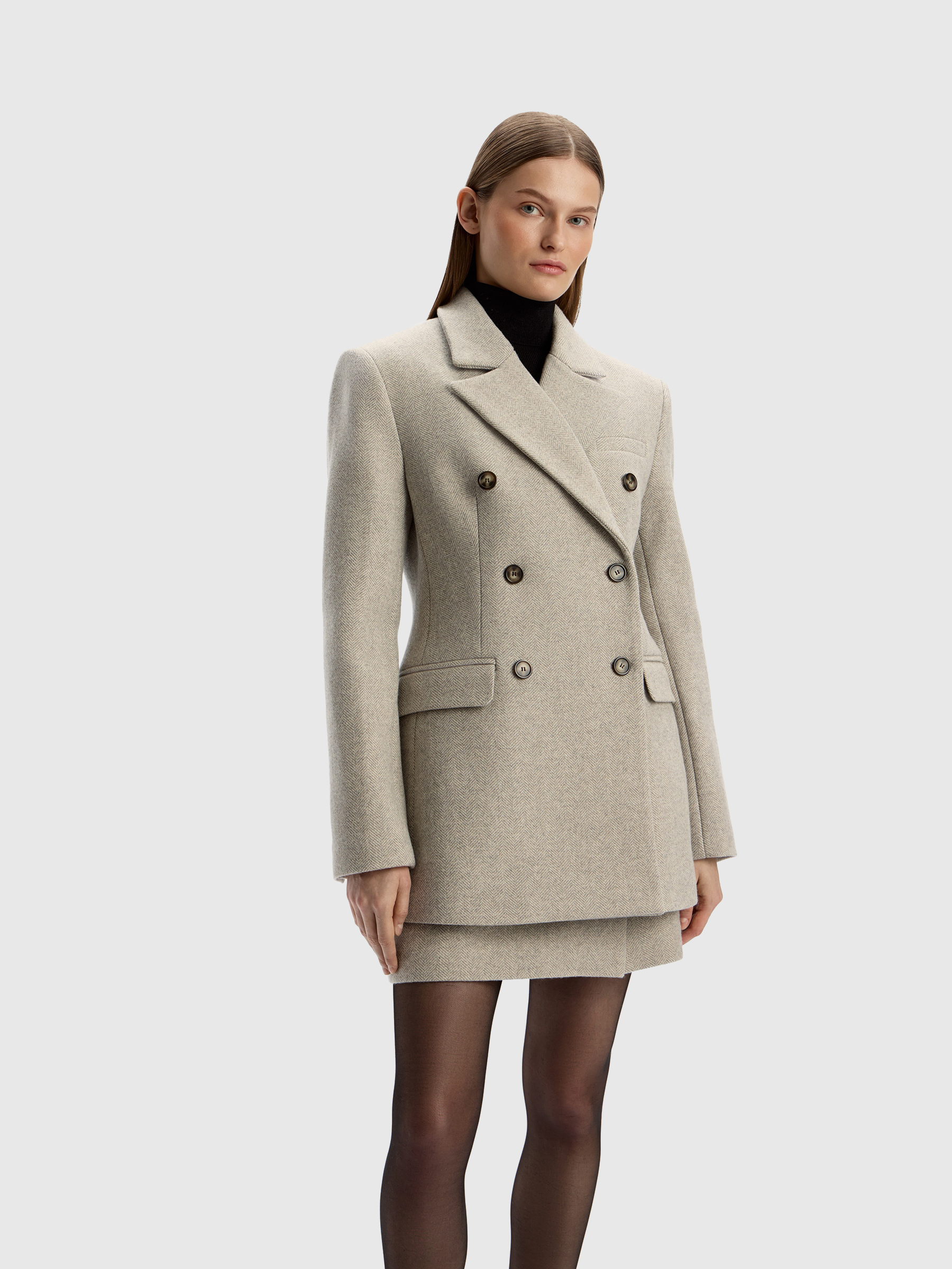 Жакет Silhouette из шерсти Manteco®