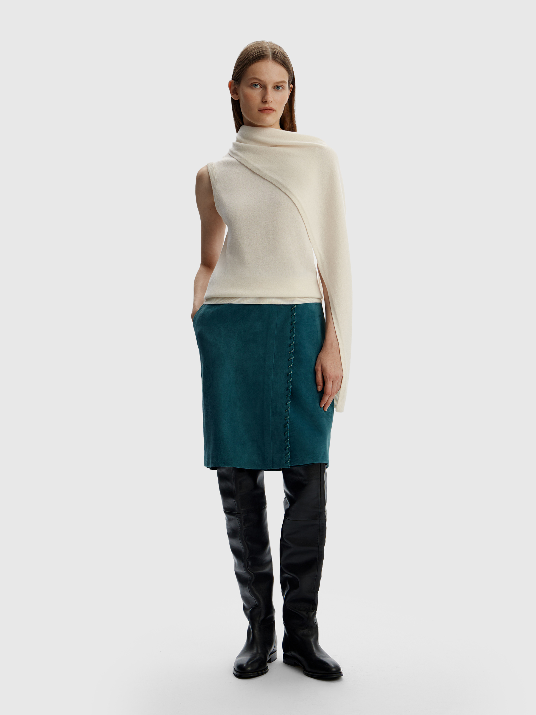 Юбка Suave из замши