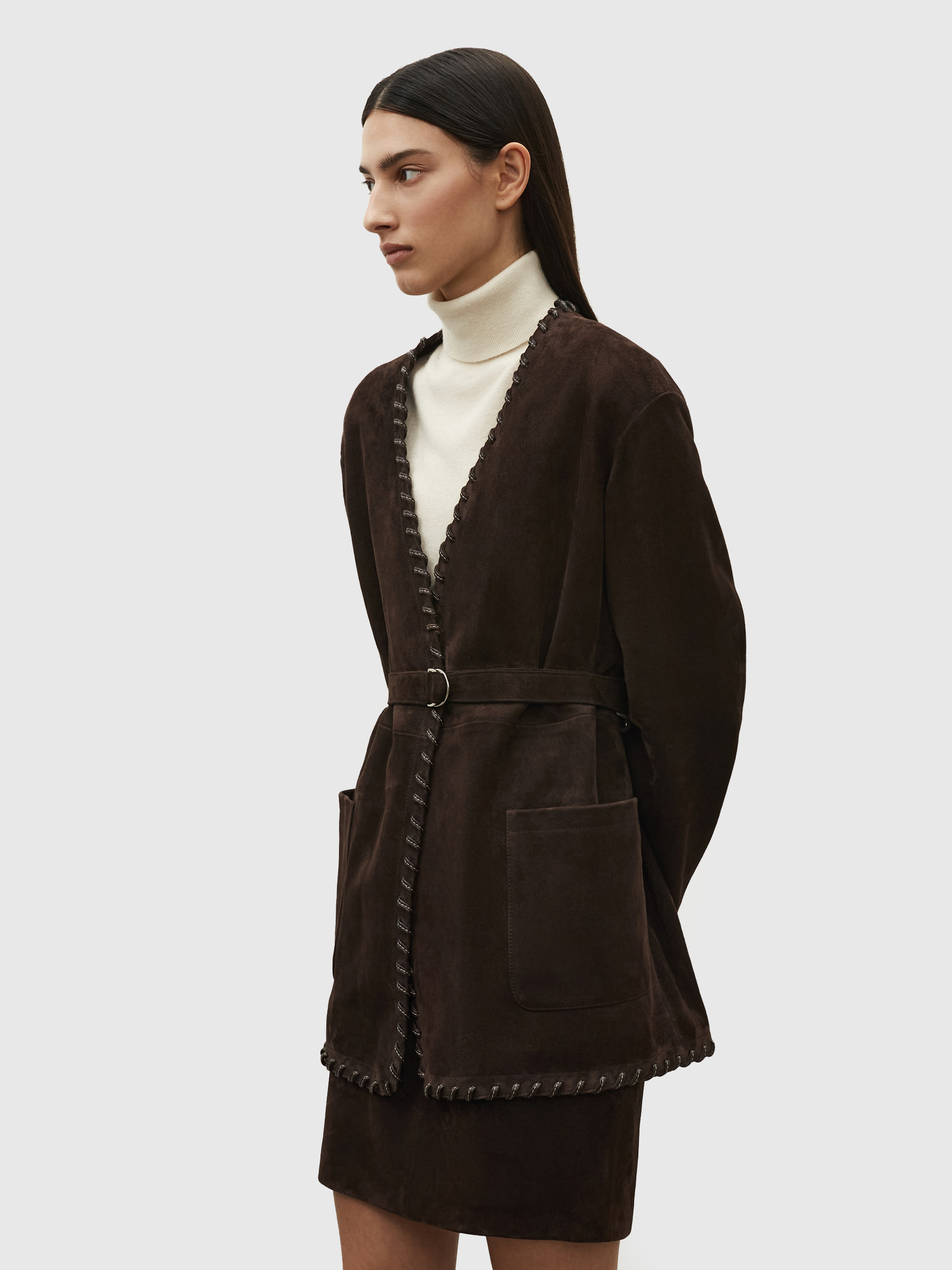 Жакет Suave из замши