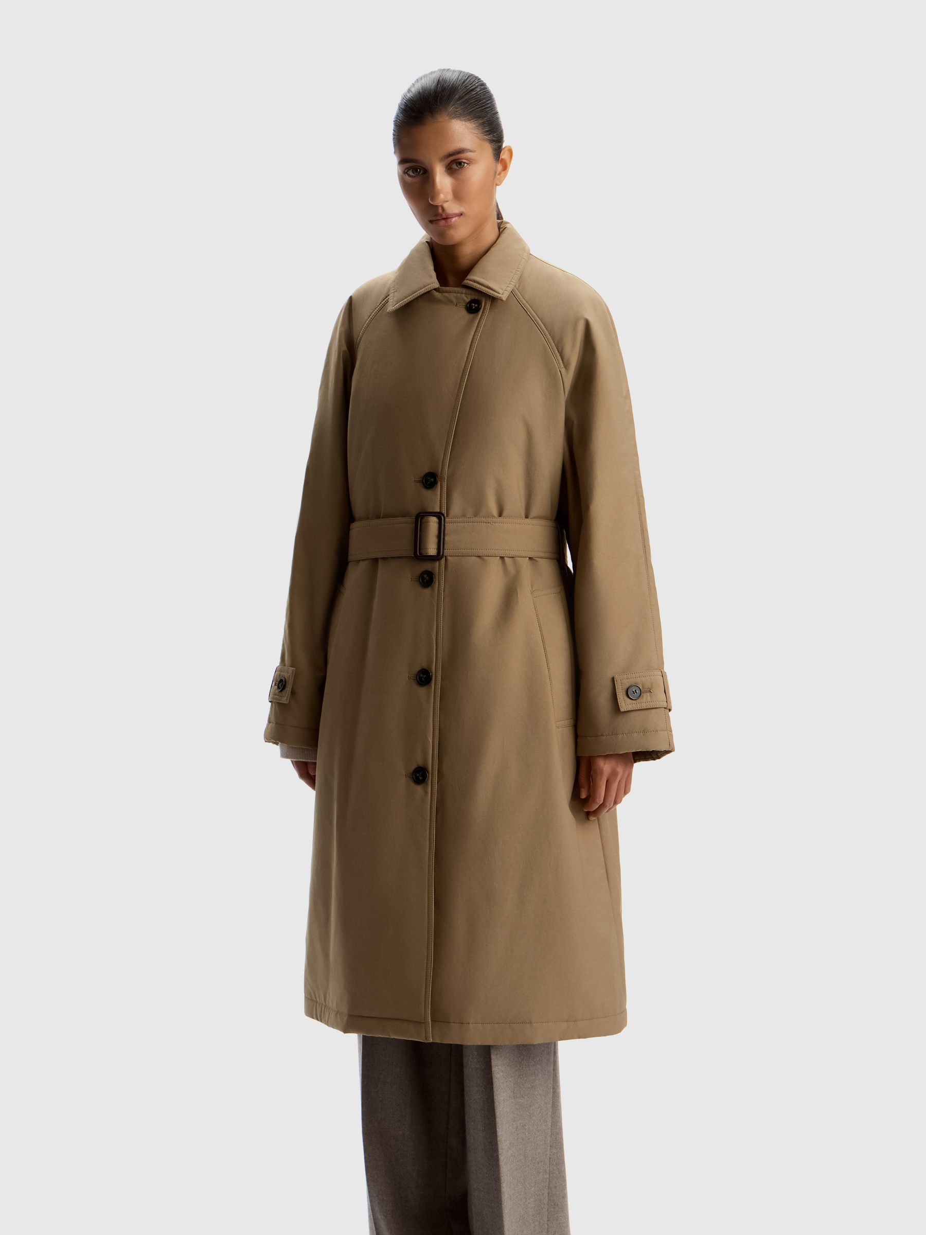 Тренч 2 в 1 утепленный