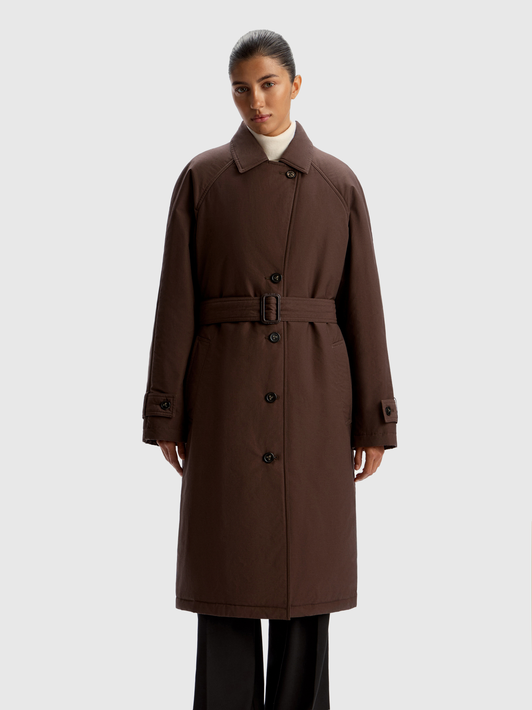 Тренч 2 в 1 утепленный