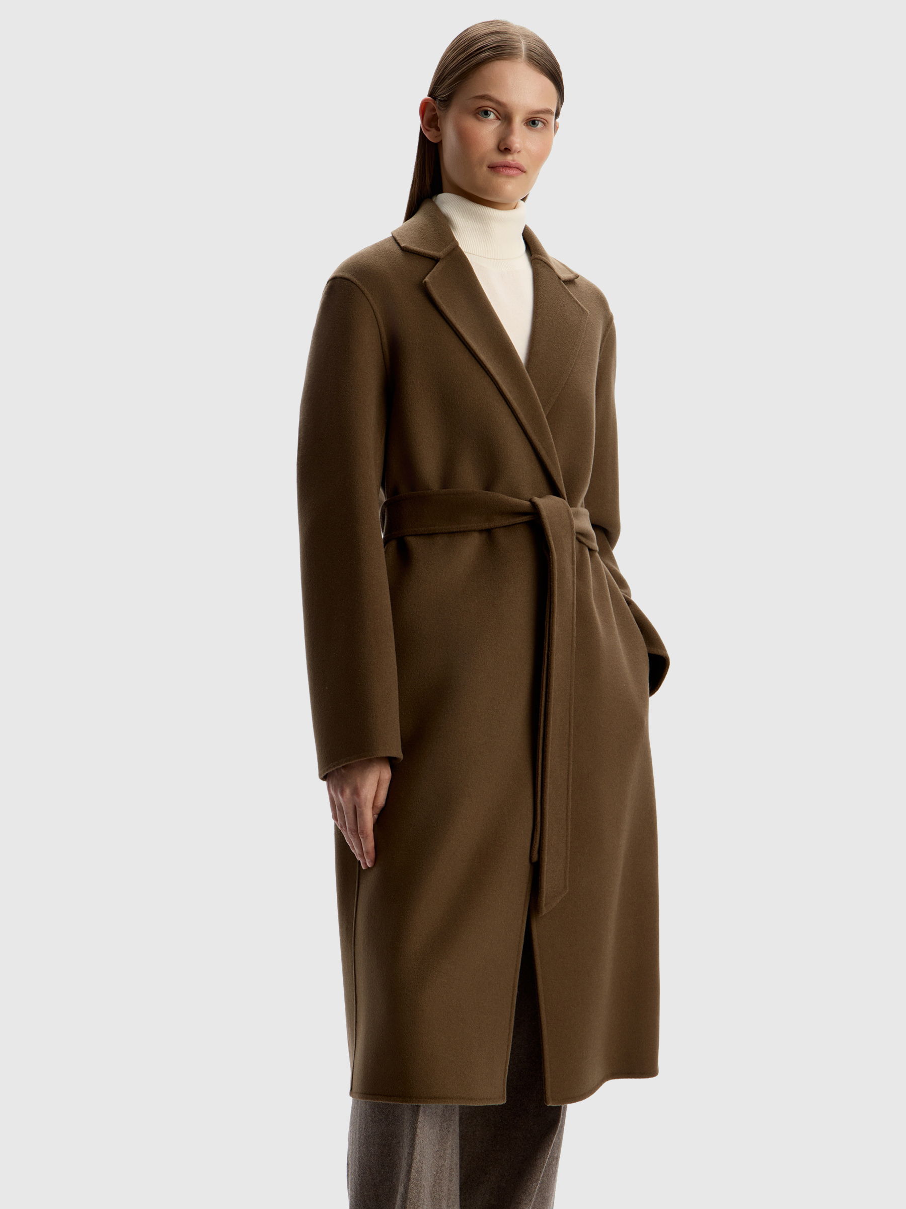 Пальто из шерсти мериноса