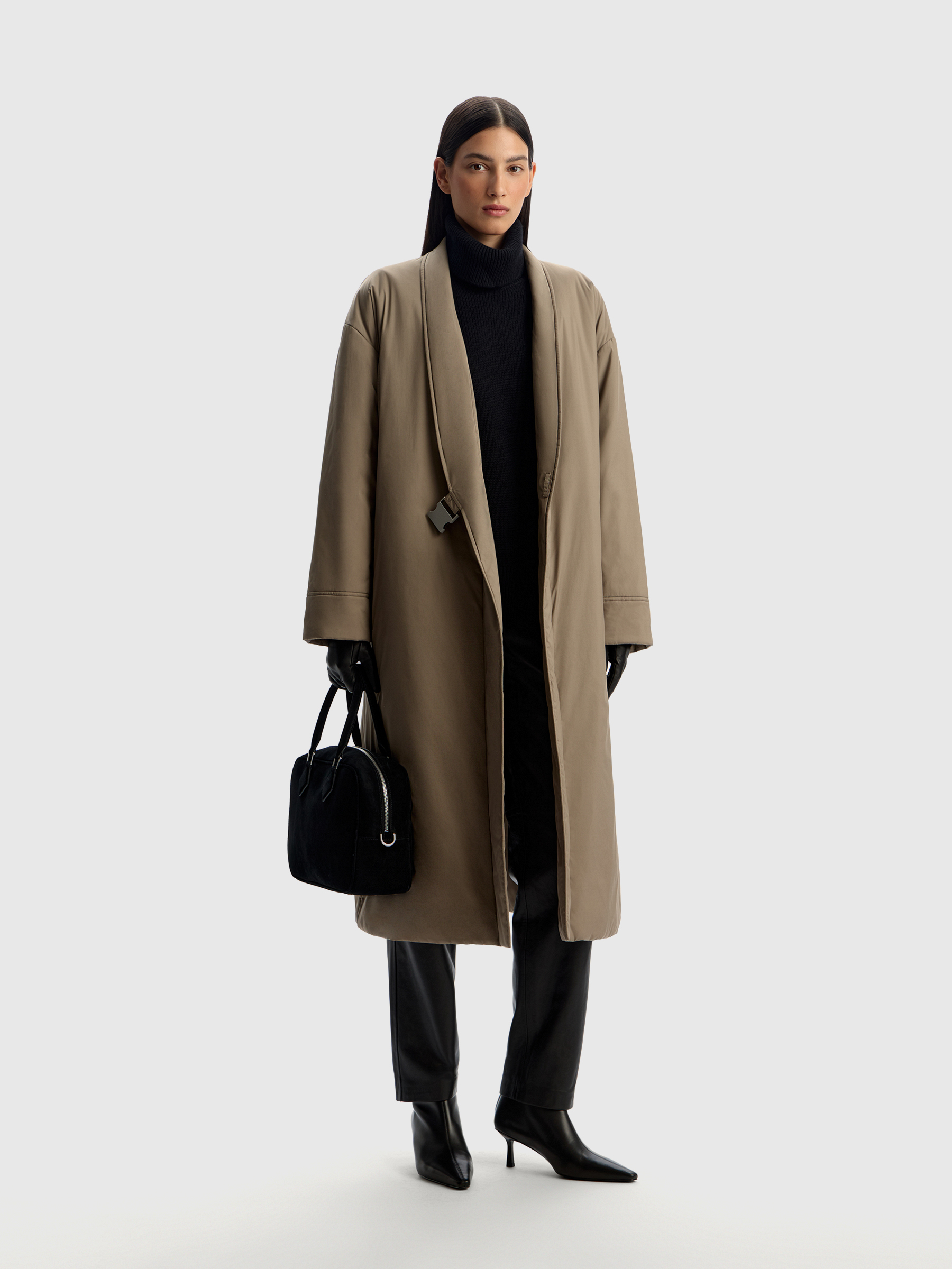 Пальто утепленное