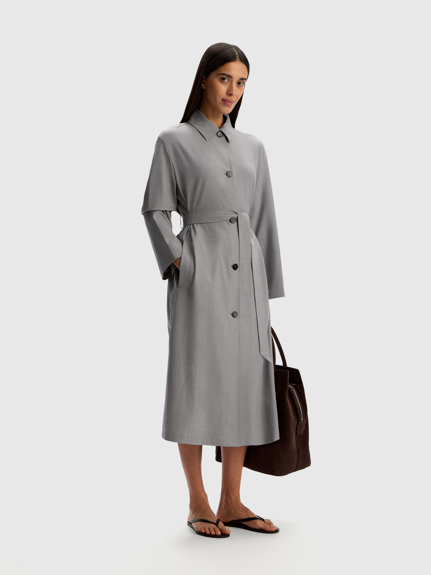 Тренч из португальской ткани