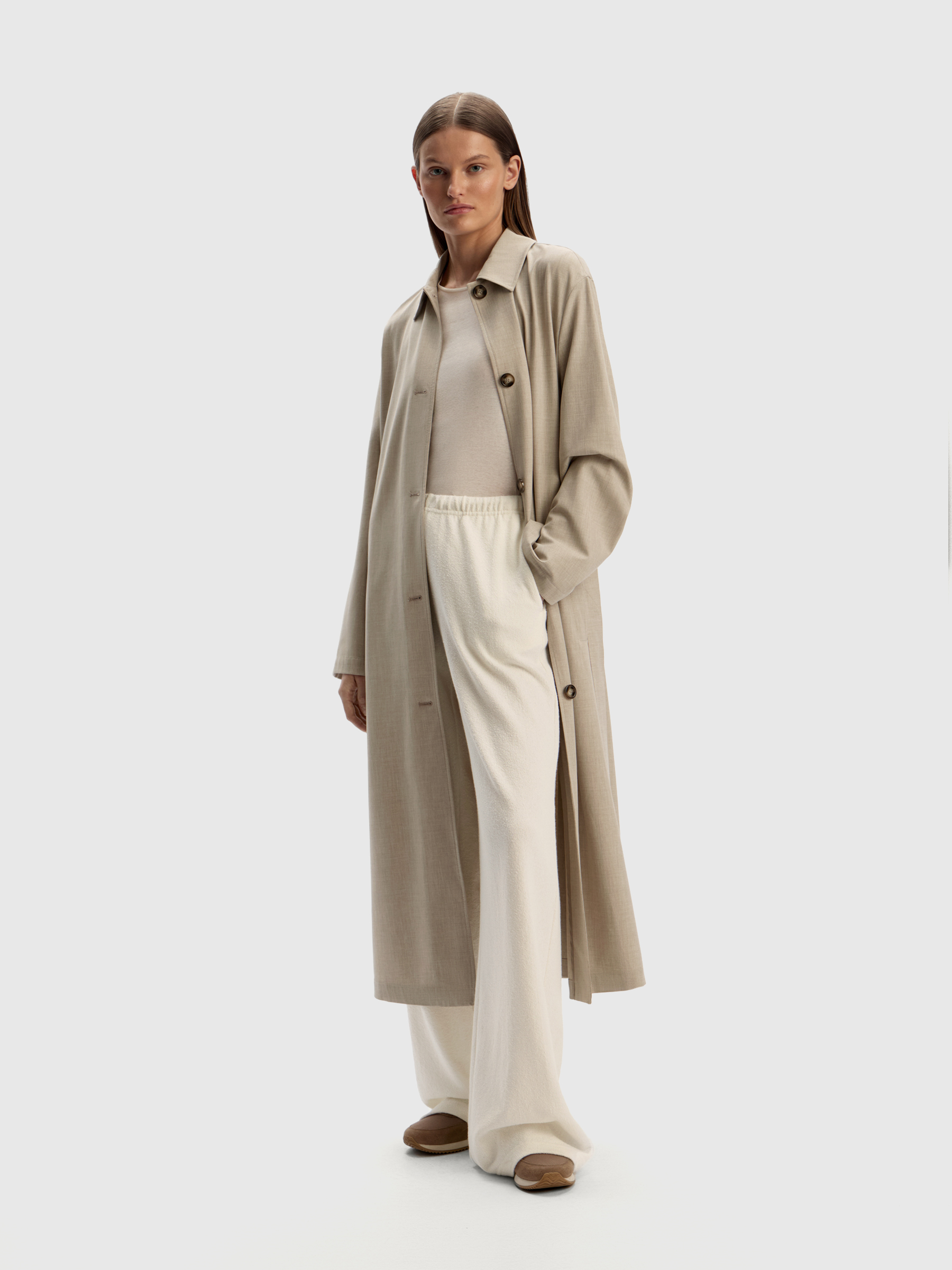 Тренч из португальской ткани