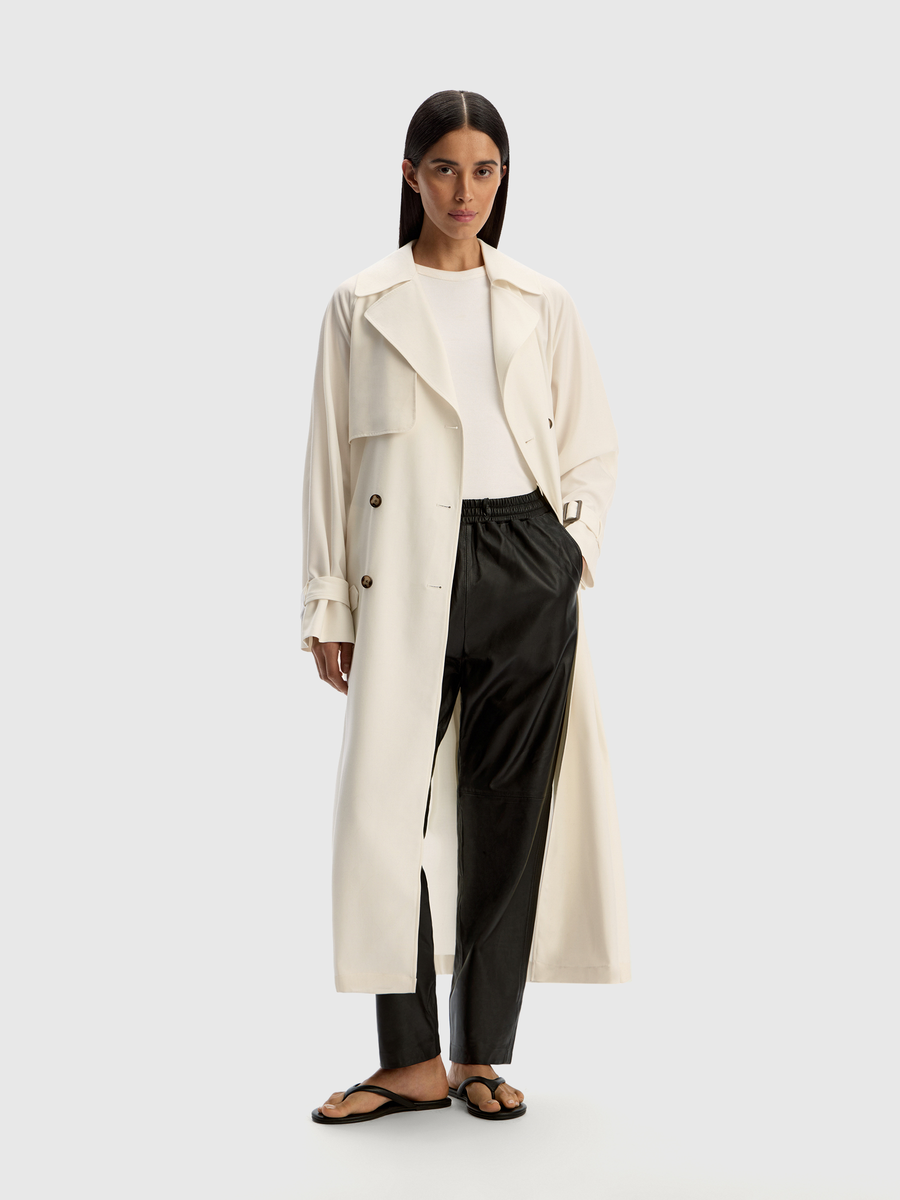 Брюки Gentle из кожи