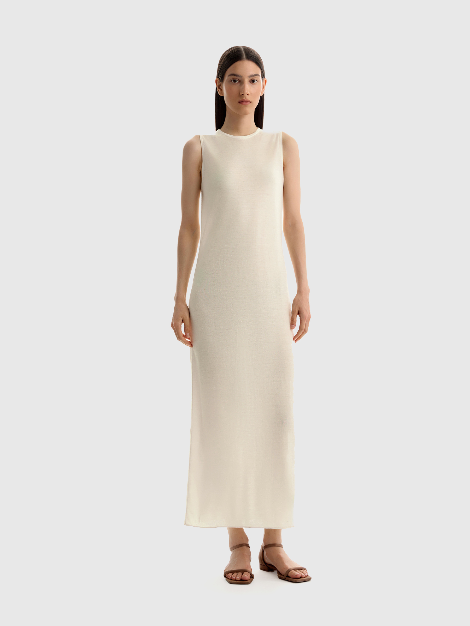 Платье из тонкой шерсти мериноса