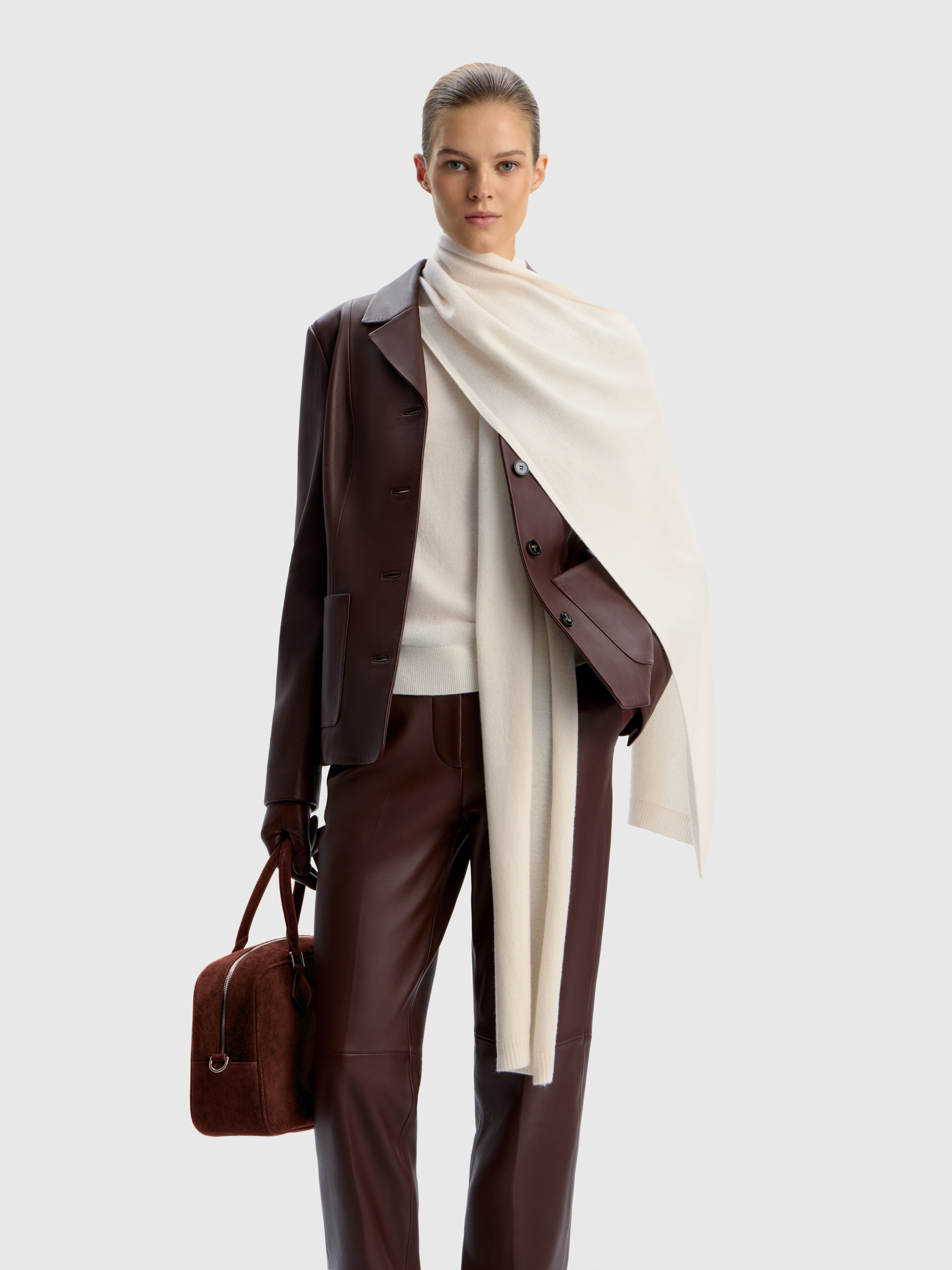 Жакет Sleek из кожи