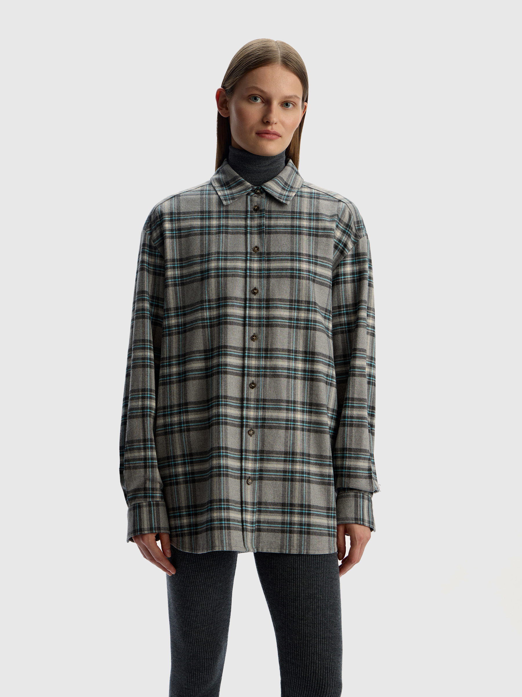 Рубашка из фланели