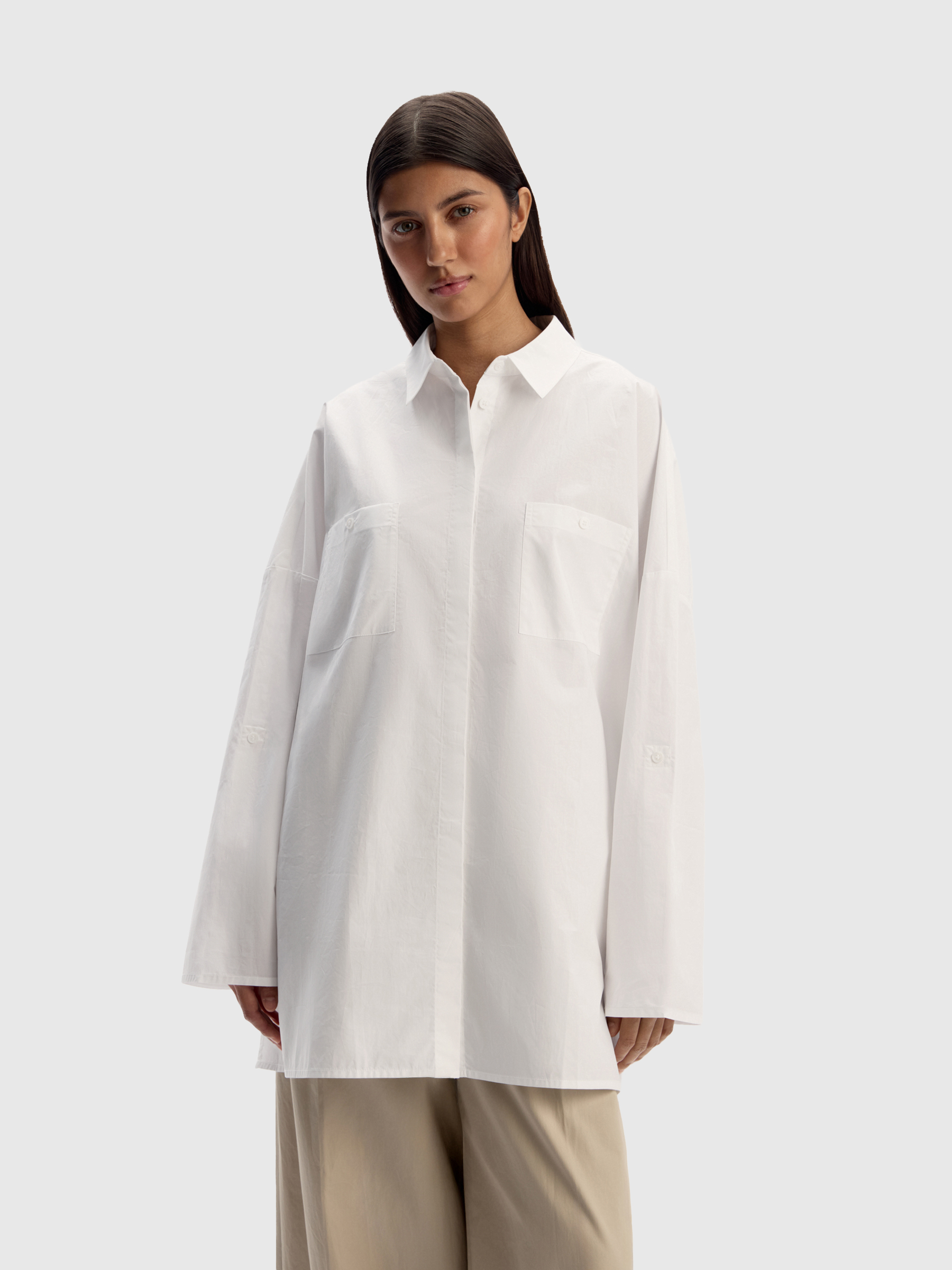 Рубашка с карманами