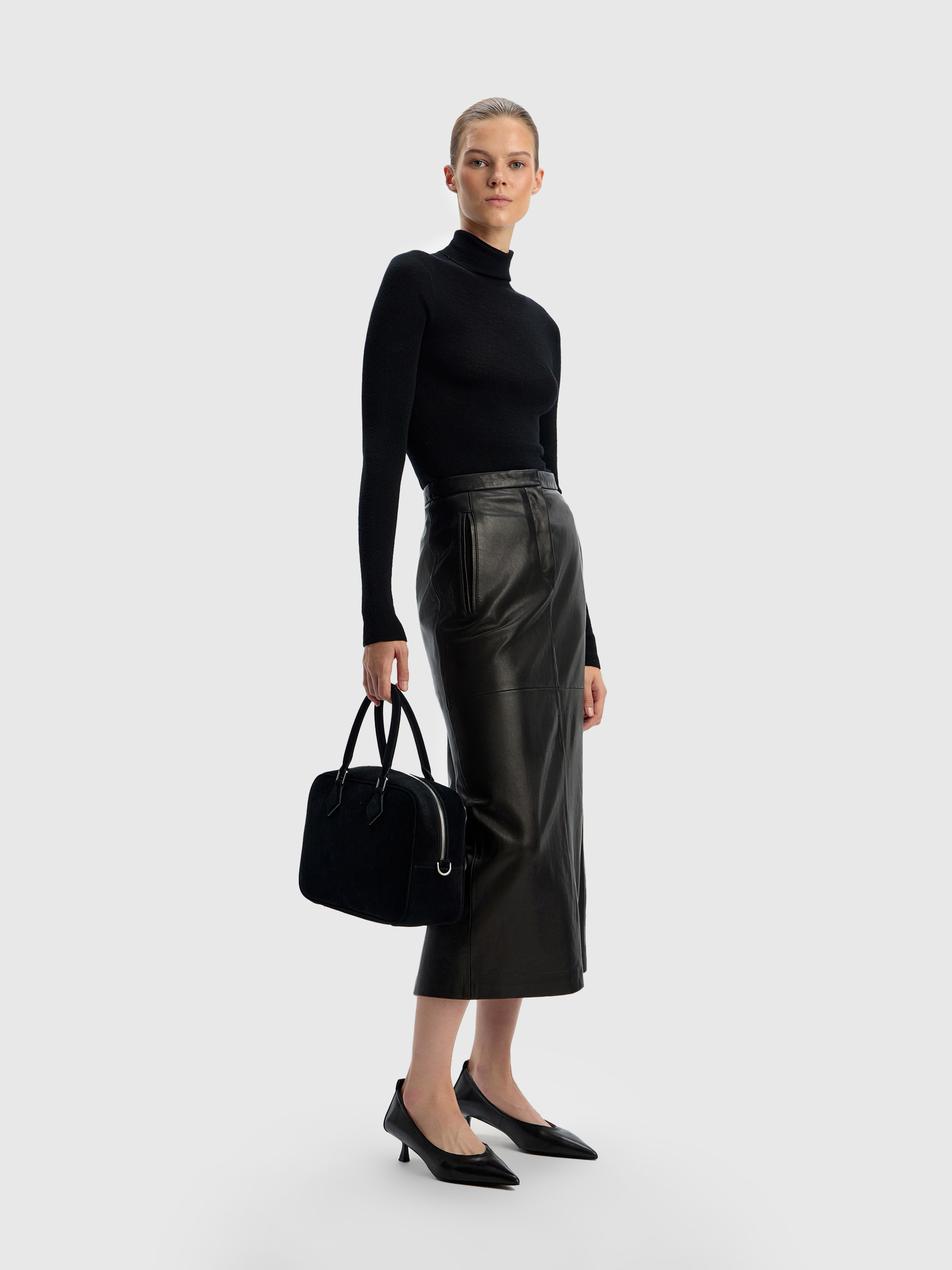 Юбка Subtle из кожи