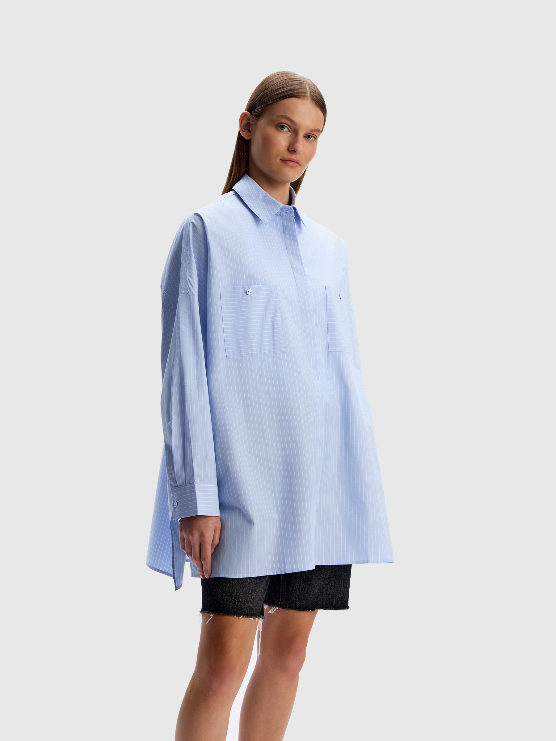 Рубашка с карманами