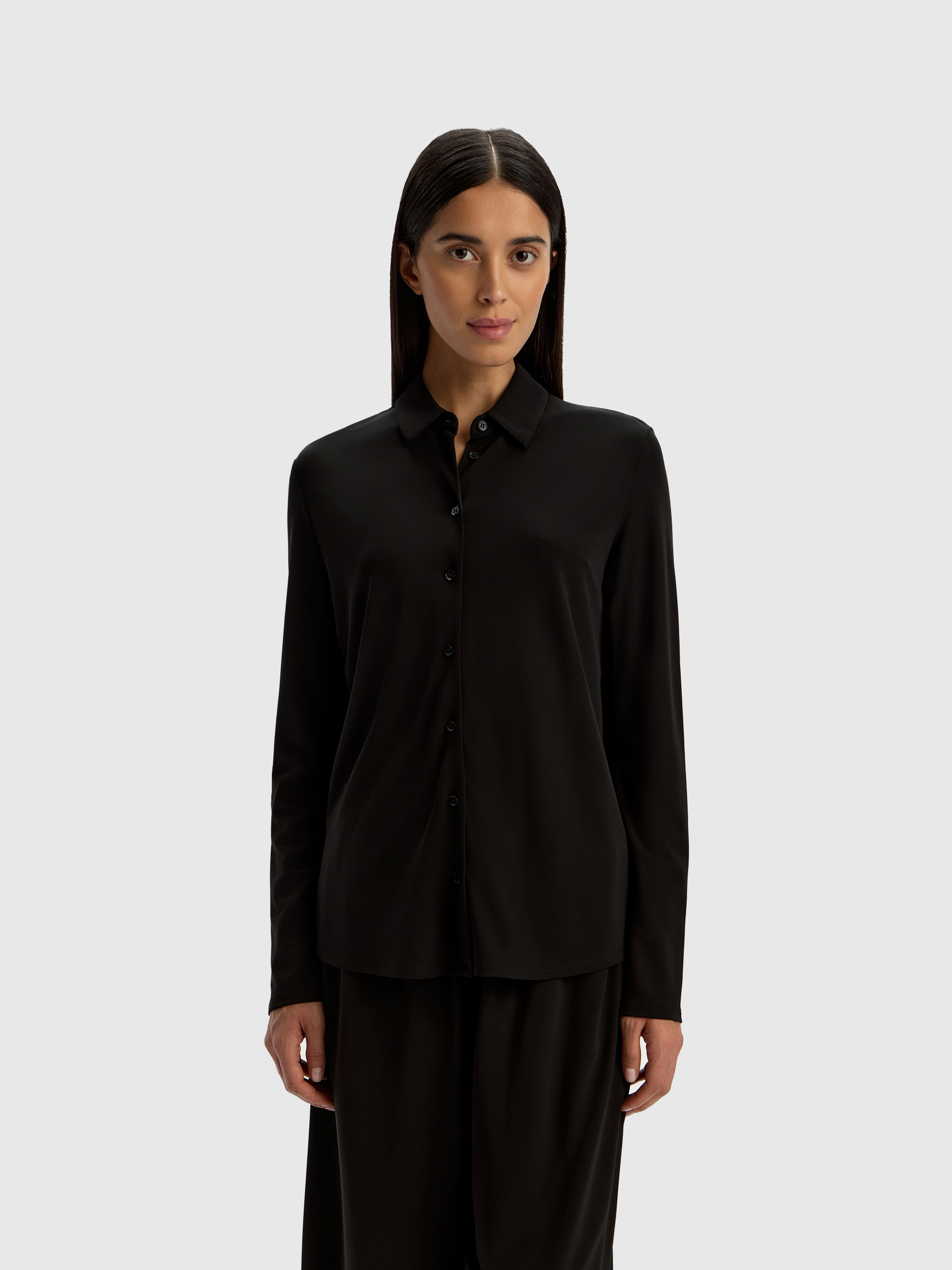 Рубашка из трикотажа