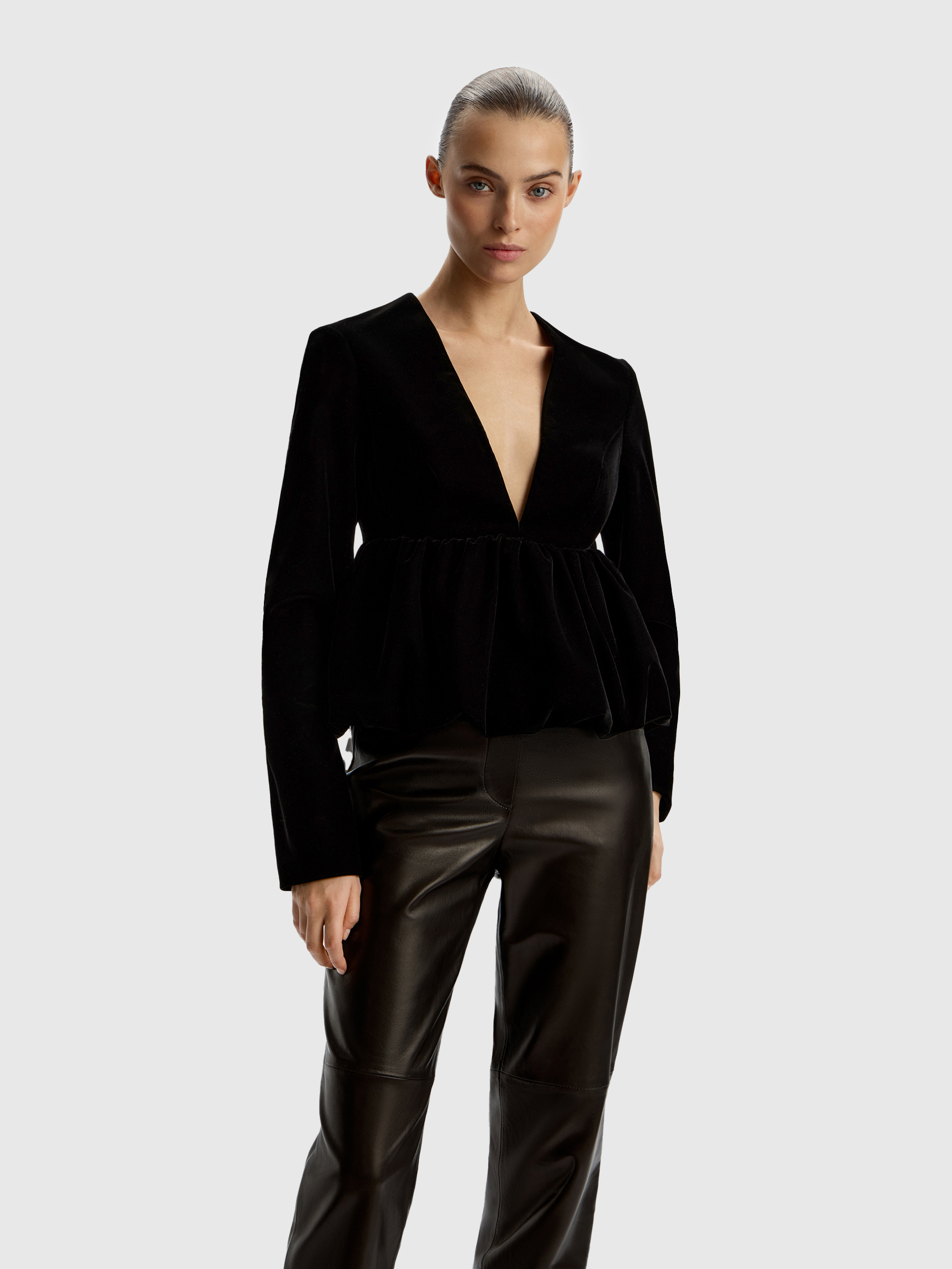 Топ из бархата