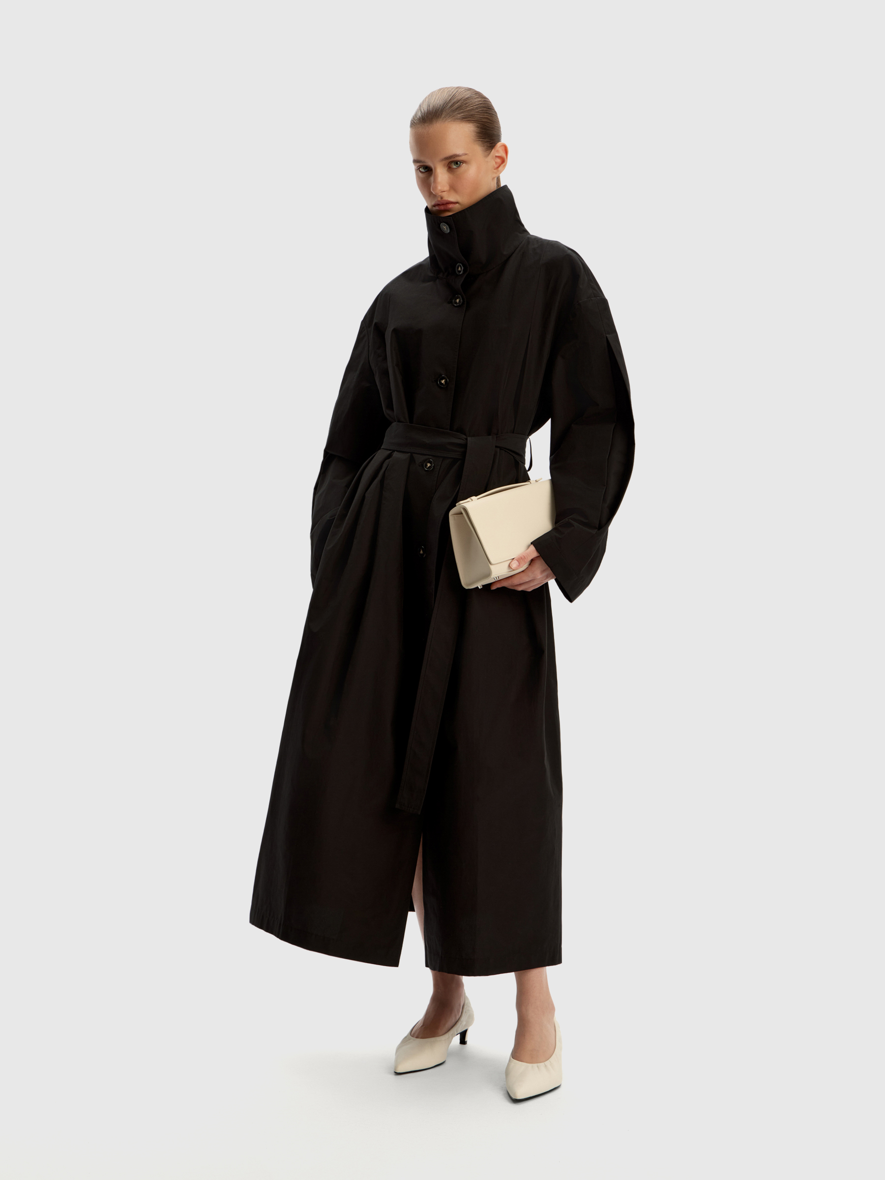 Плащ-пыльник из хлопка