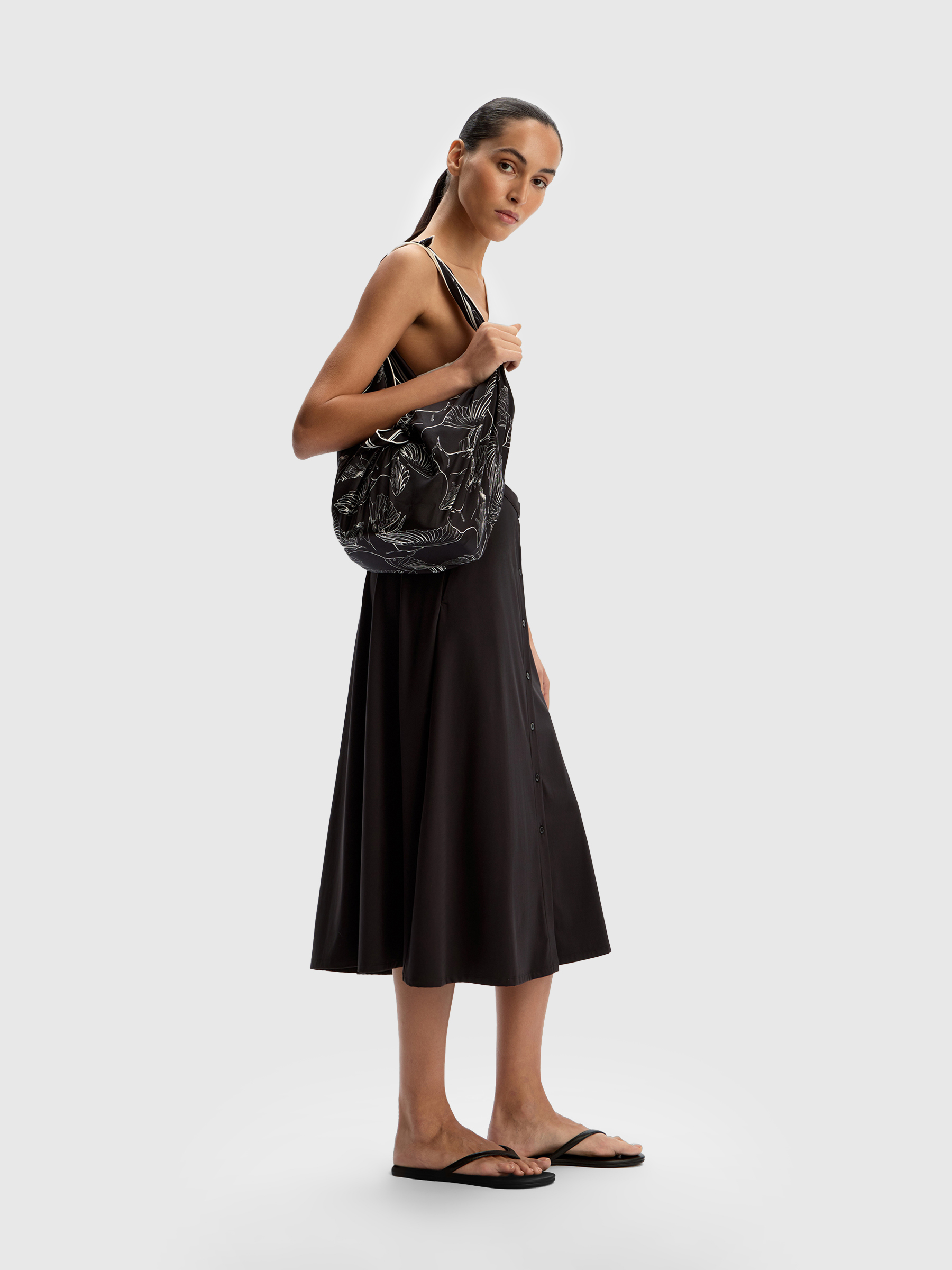 Юбка на пуговицах