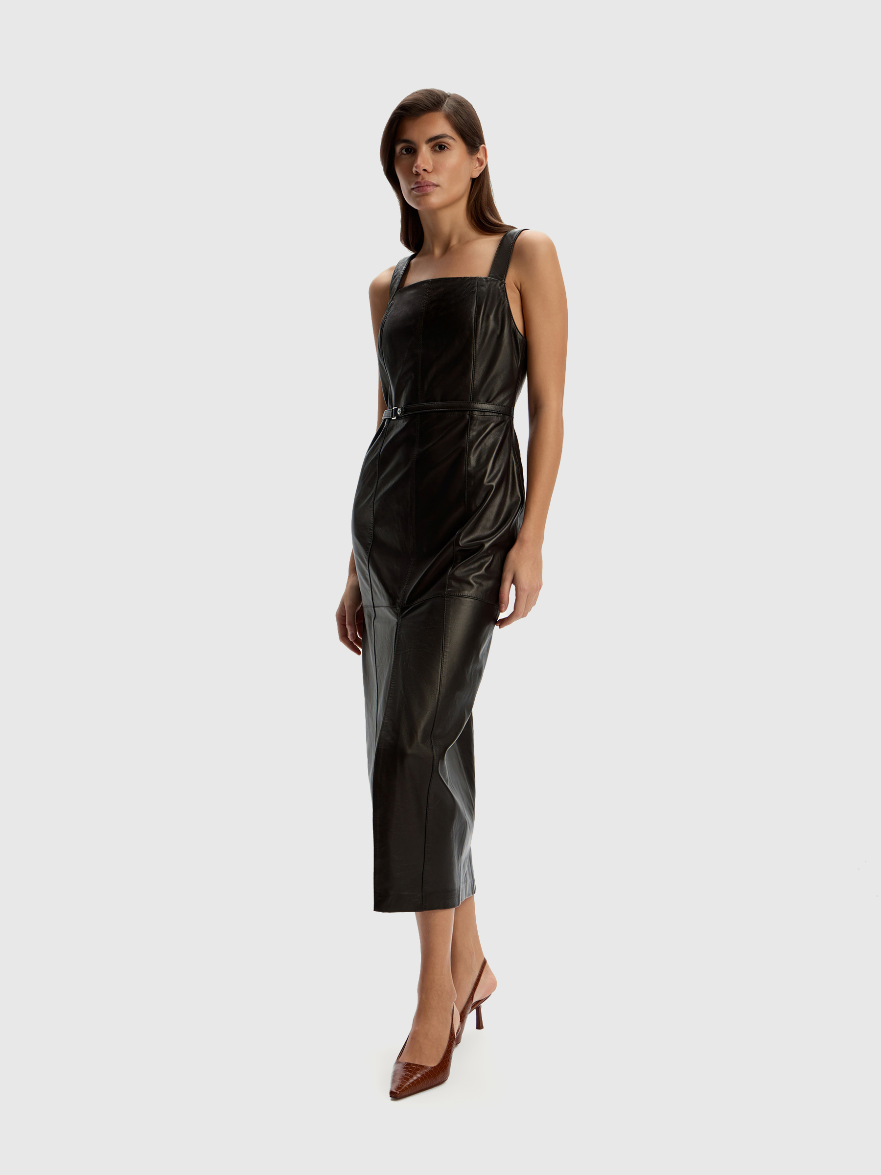 Платье Porcelain из кожи